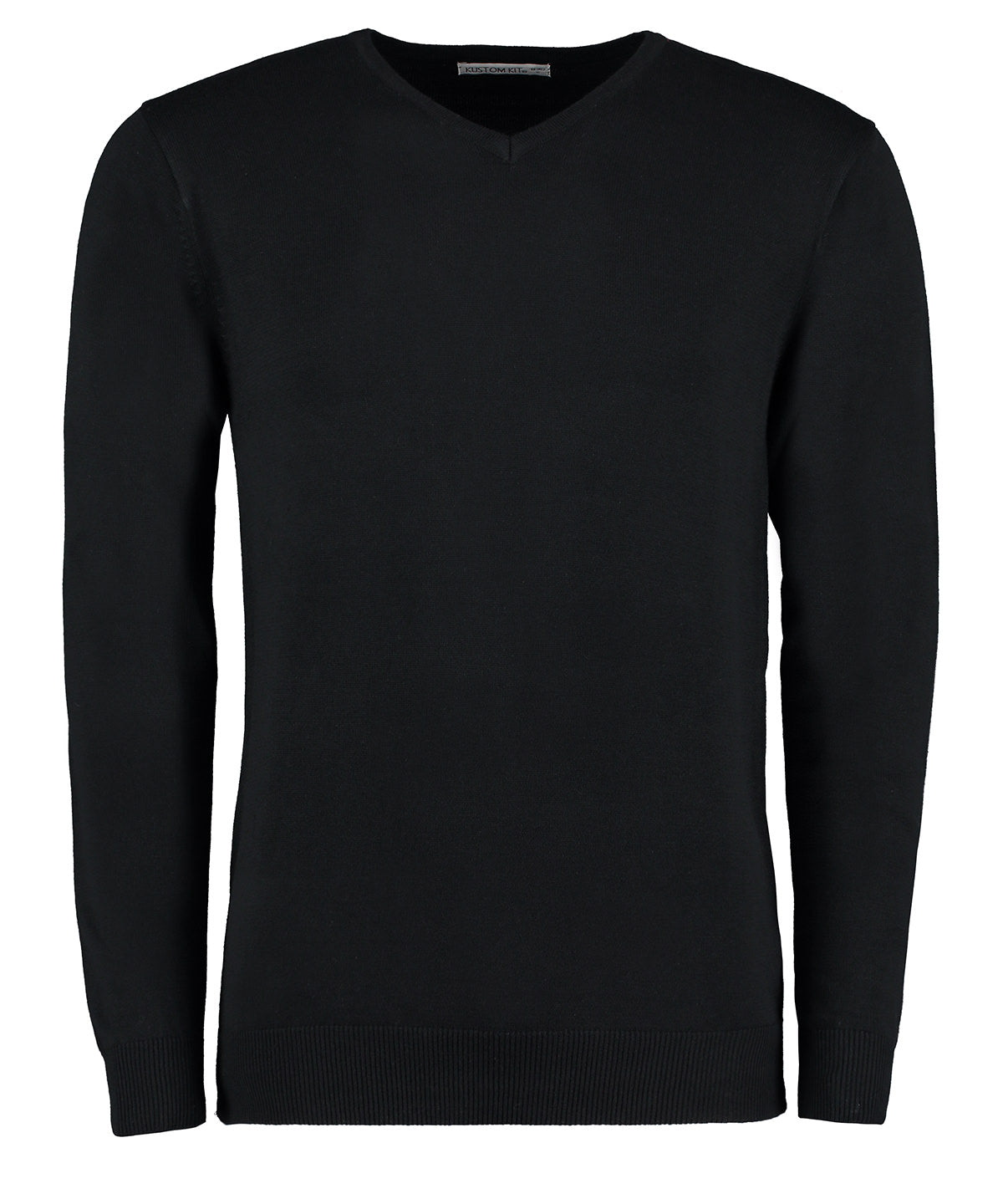 Prjónapeysa Kustom Kit KK352 – Svartur – 4XL