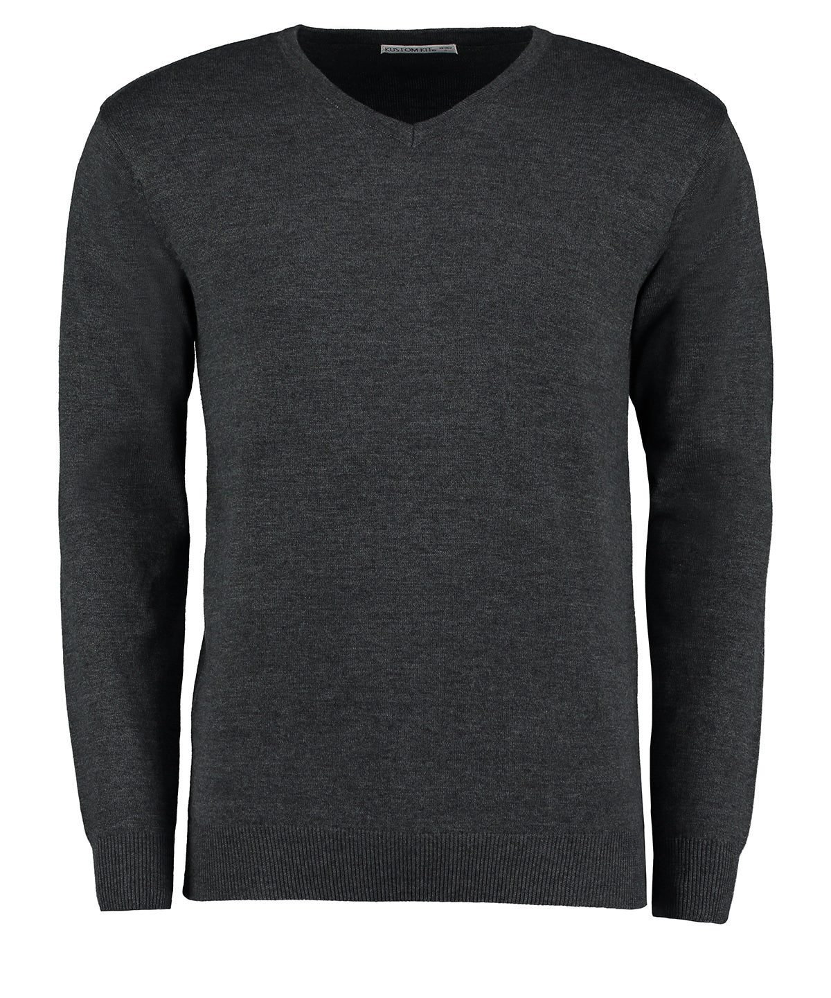 Prjónapeysa Kustom Kit KK352 – Graphite – 4XL