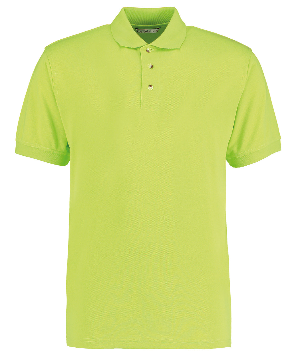 Pólóbolur Kustom Kit KK400 – Límónugrænn – 3XL