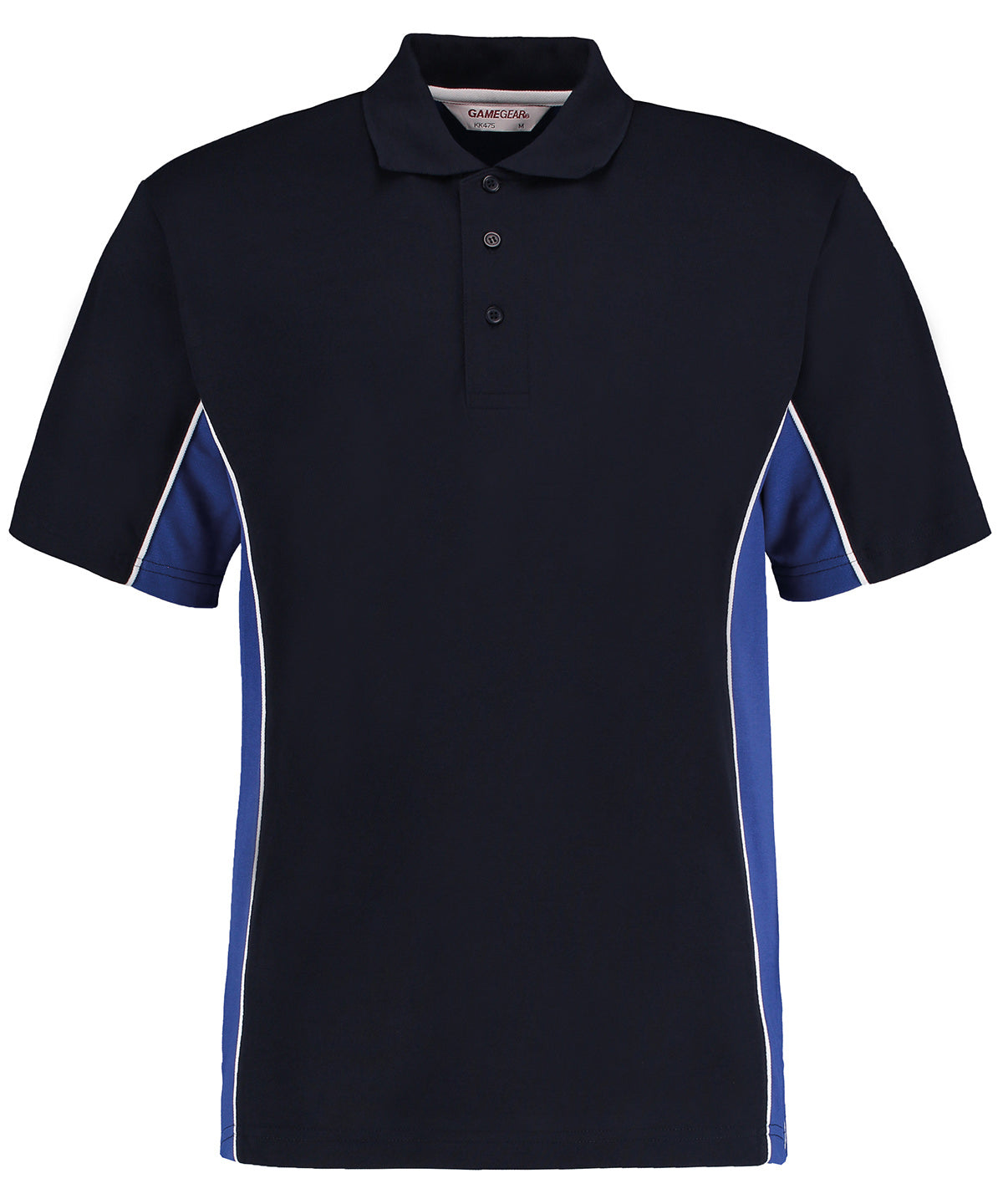 Pólóbolur Kustom Kit KK475 – Navy/Royal/White – 3XL