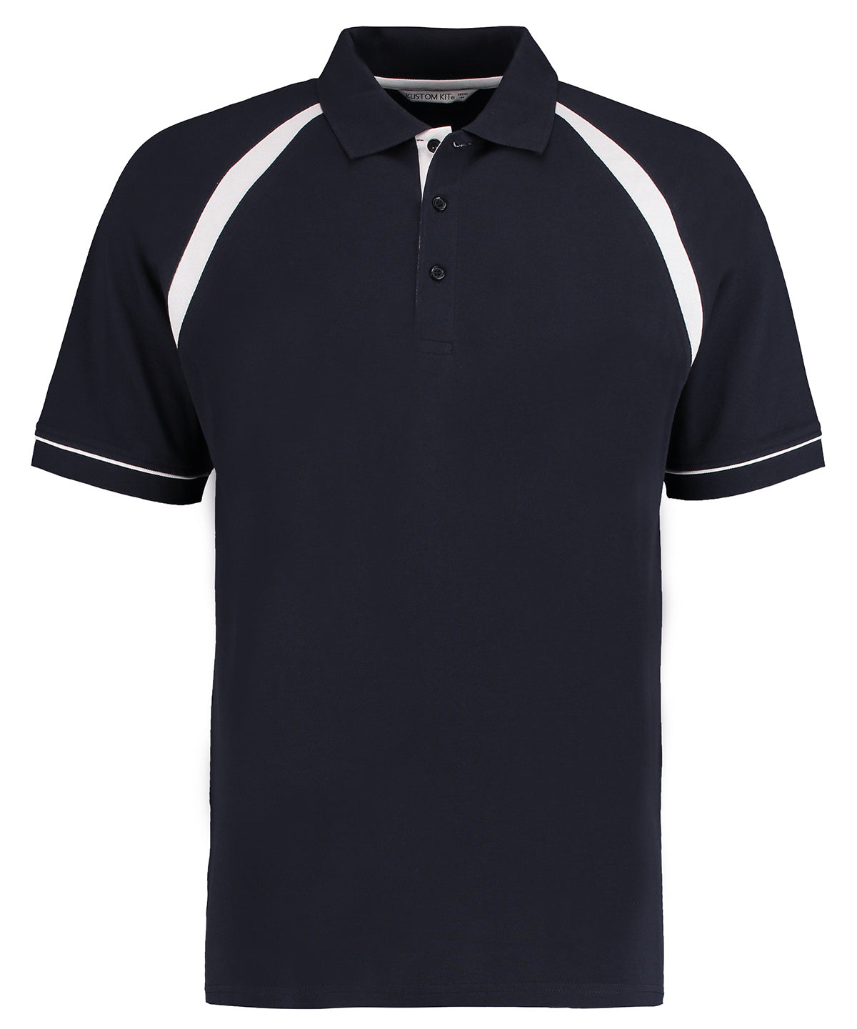 Pólóbolur Kustom Kit KK615 – Navy/White – 2XL