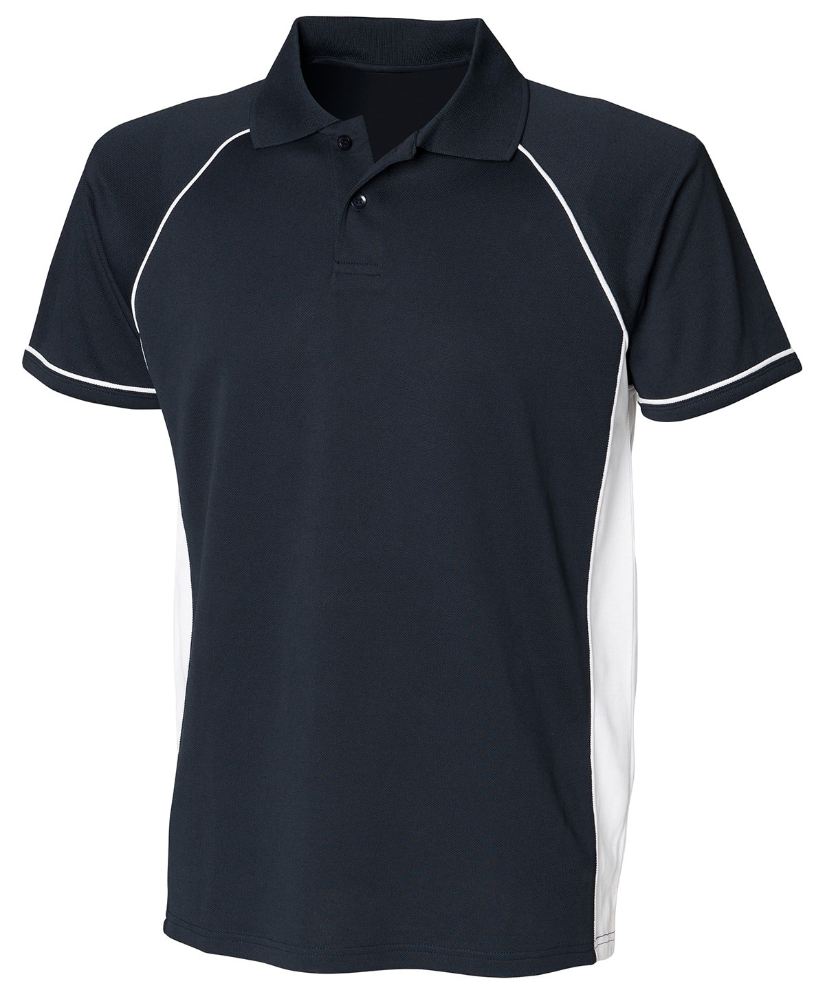 Pólóbolur Finden & Hales LV310 – Navy/White/White – 2XL