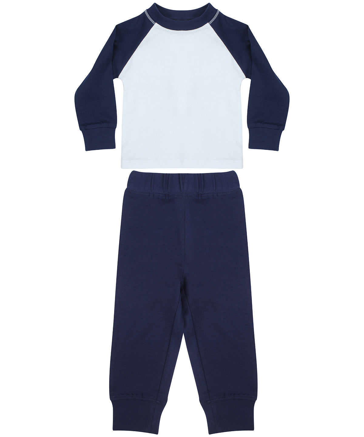 Náttföt Larkwood LW71T – Navy/White – 3/4 Years