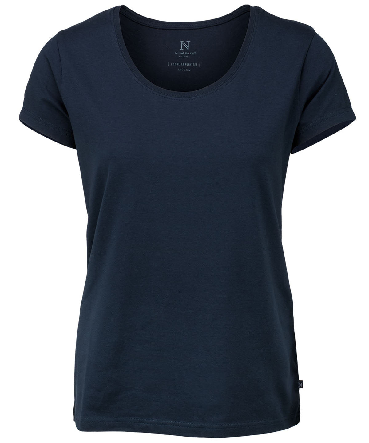 Stuttermabolur Nimbus NB73F – Dökkblár – 3XL