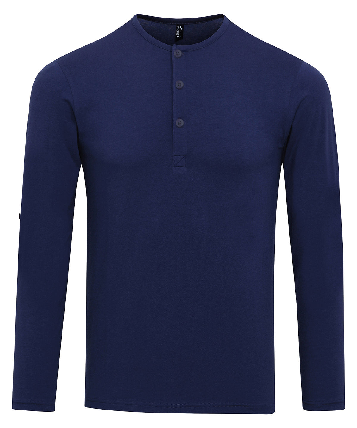 Stuttermabolur Premier PR218 – Indigo – 3XL