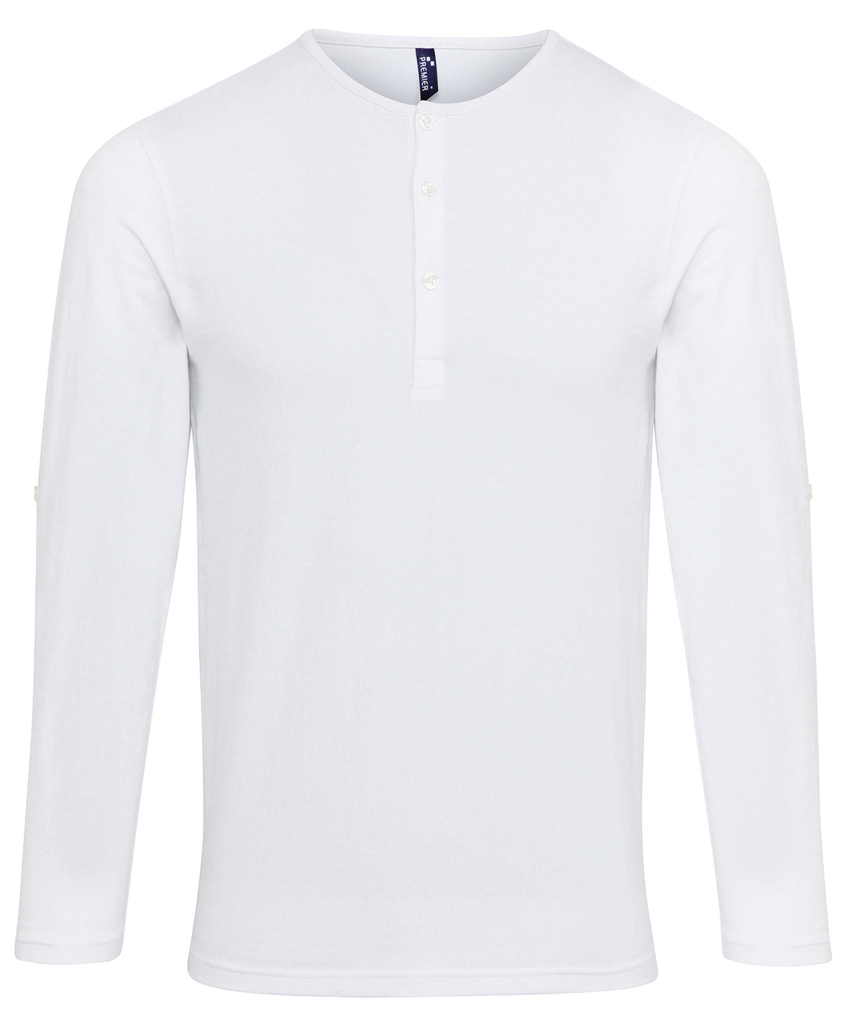 Stuttermabolur Premier PR218 – Hvítur – 3XL
