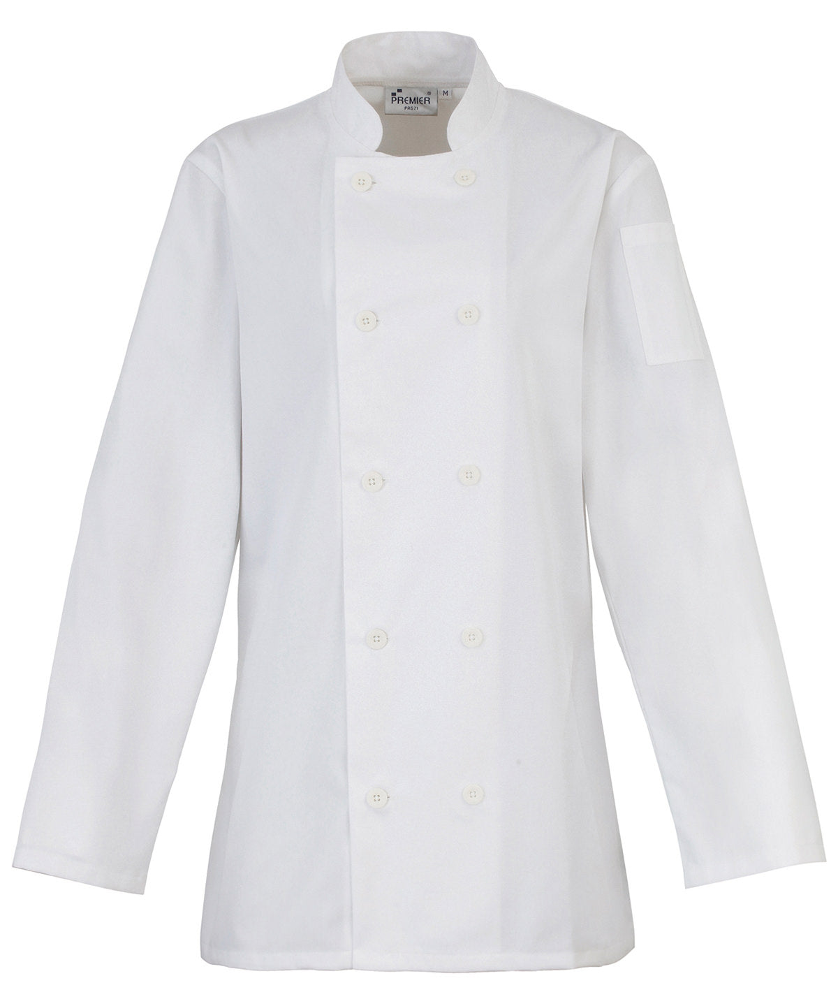 Kokkajakki Premier PR671 – Hvítur – 2XL