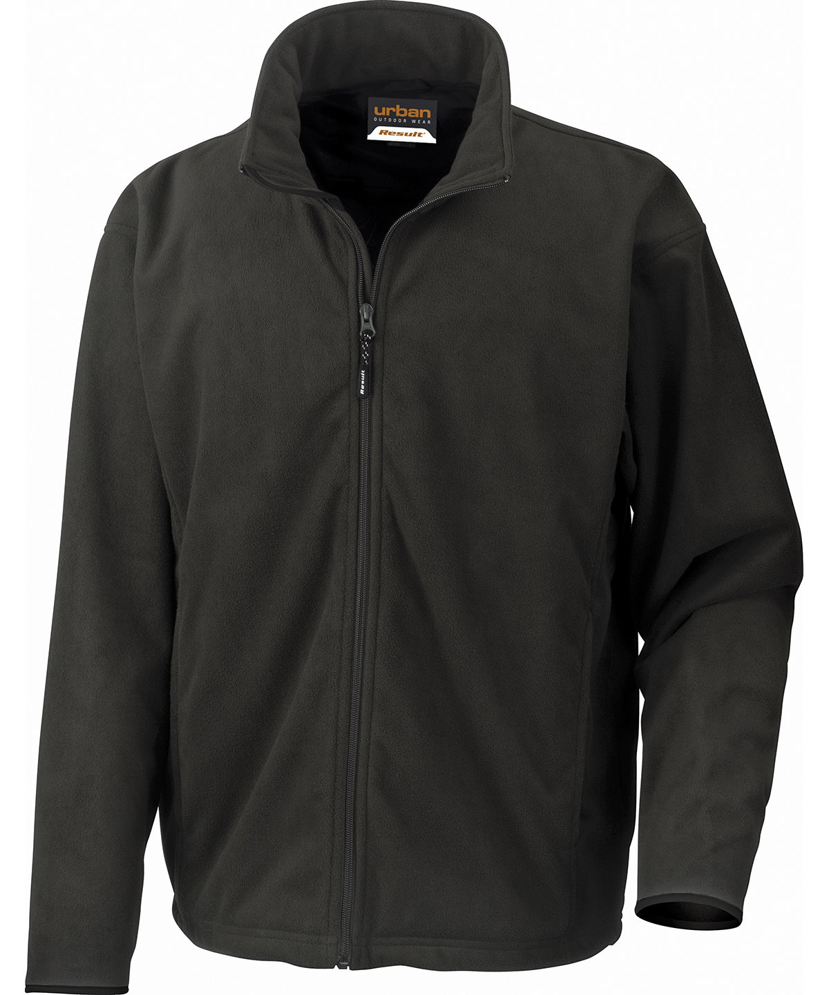 Flíspeysa Result Urban Outdoor R109A – Svartur – 3XL