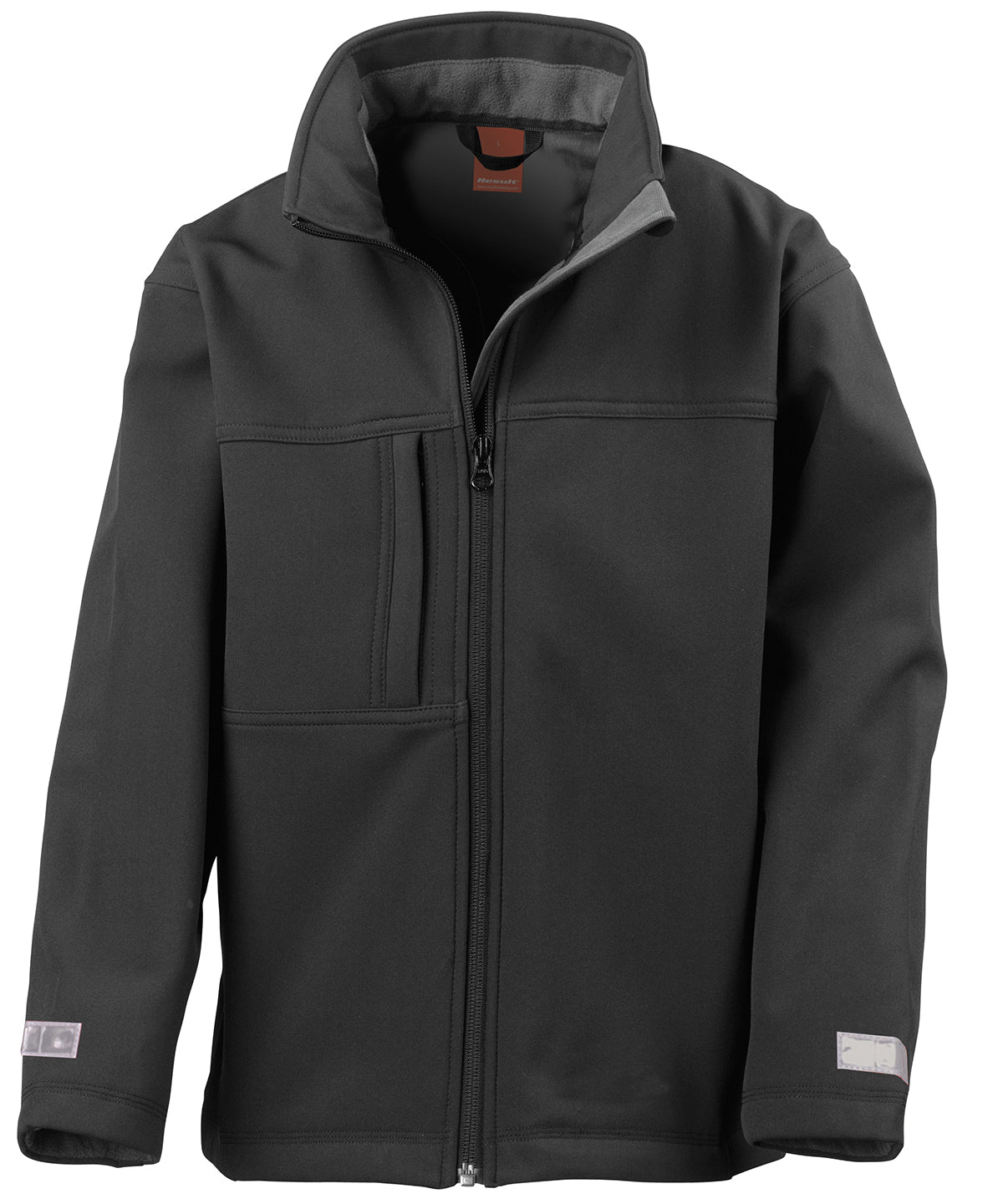 Softshell-jakki Result R121J – Svartur – 2XL