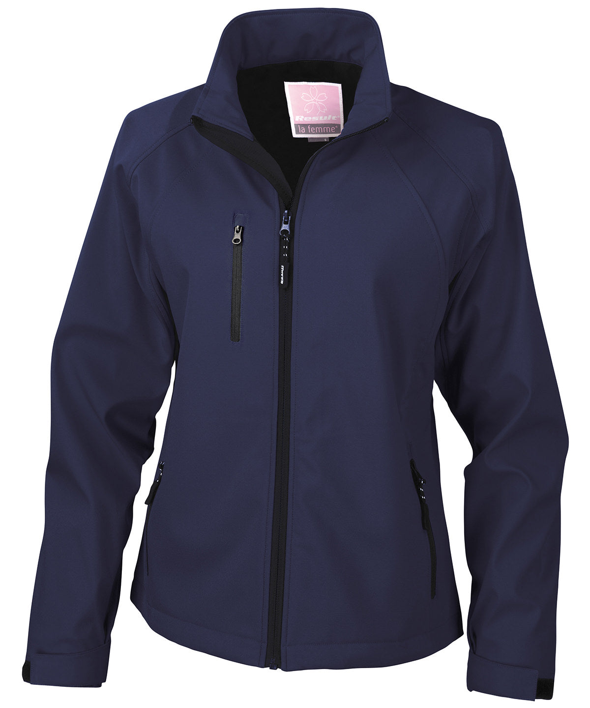 Softshell-jakki Result R128F – Dökkblár – 2XL