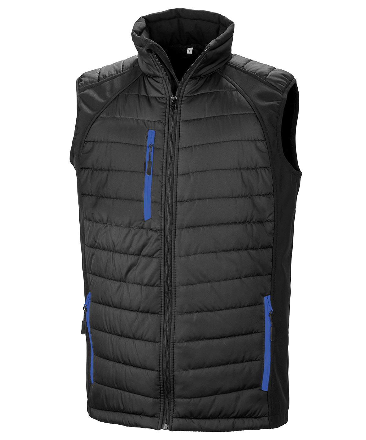 Vesti Result Recycled R238X – Black/Royal – 4XL