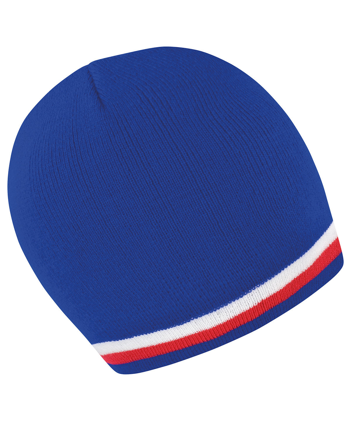 Húfa Result Winter Essentials R368X – Blue/White/Red – One size