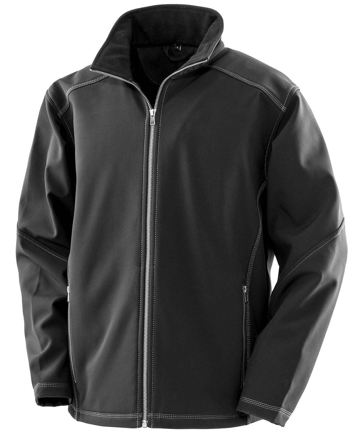 Softshell-jakki Result Workguard R455M – Svartur – 4XL