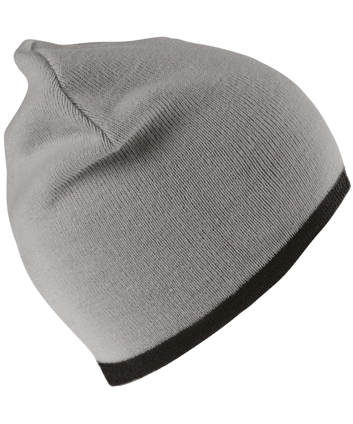 Húfa Result Winter Essentials RC046 – Grey/Black – One size