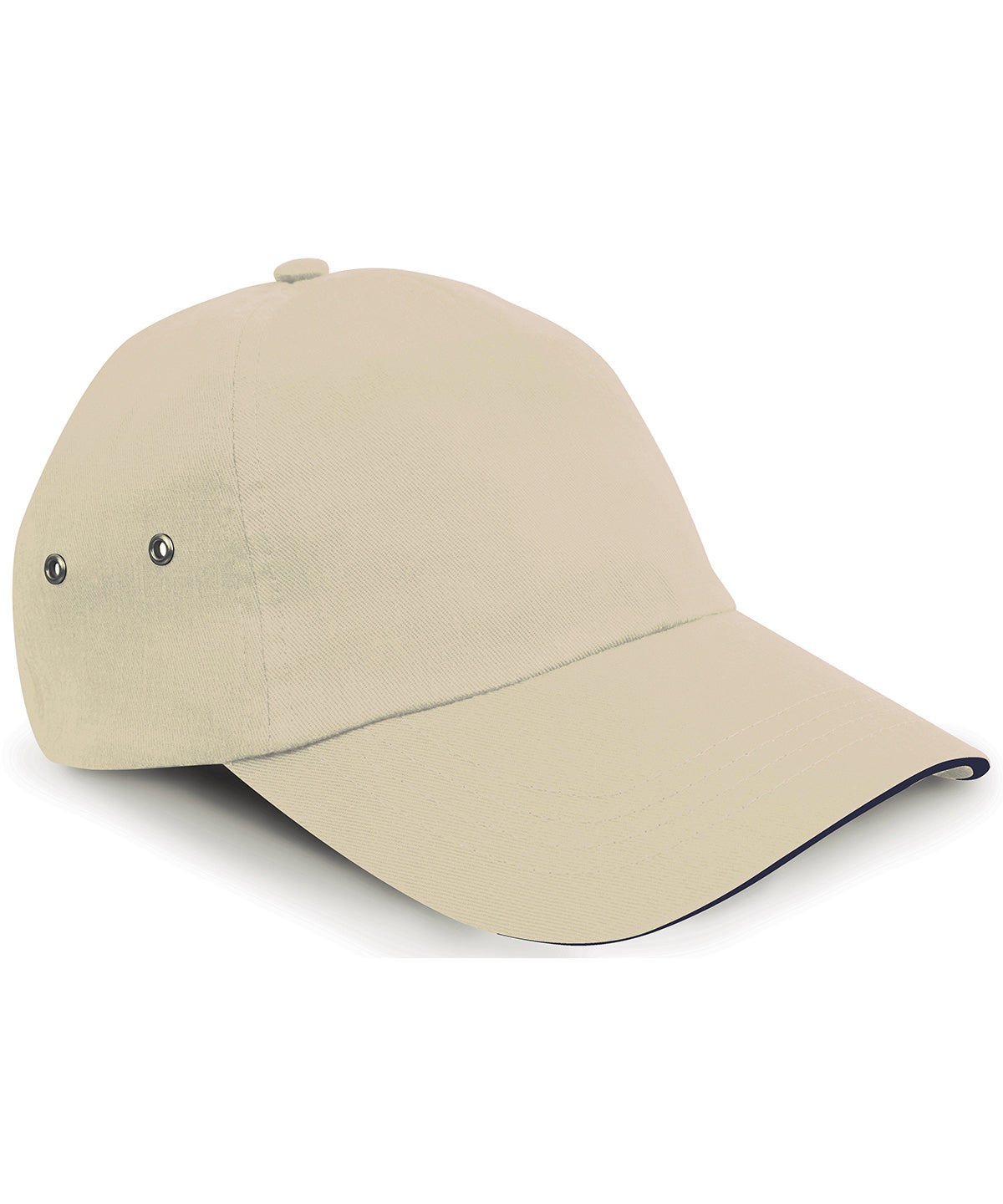 Derhúfa Result Headwear RC72X – Putty/Navy – One size