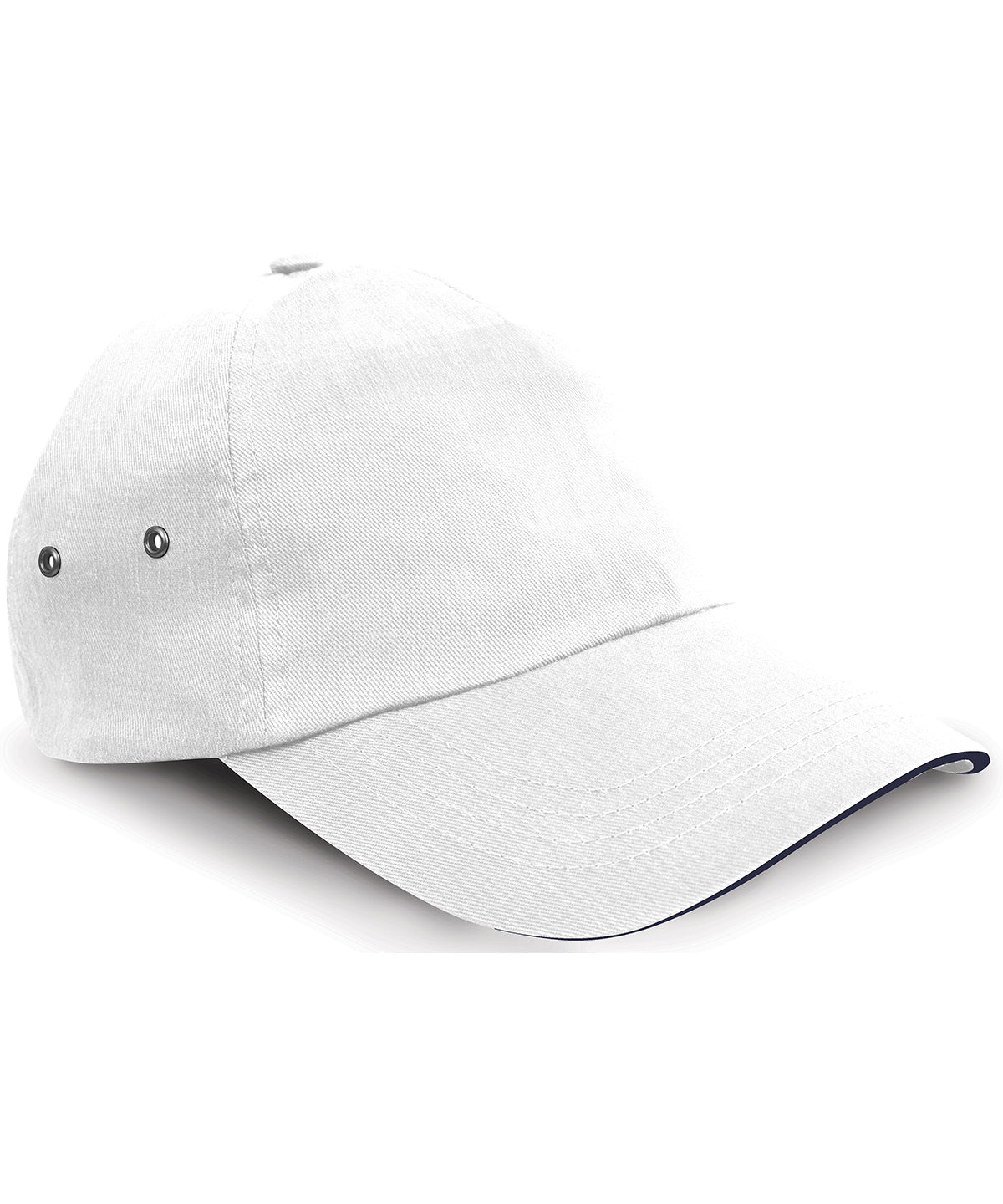 Derhúfa Result Headwear RC72X – White/Navy – One size