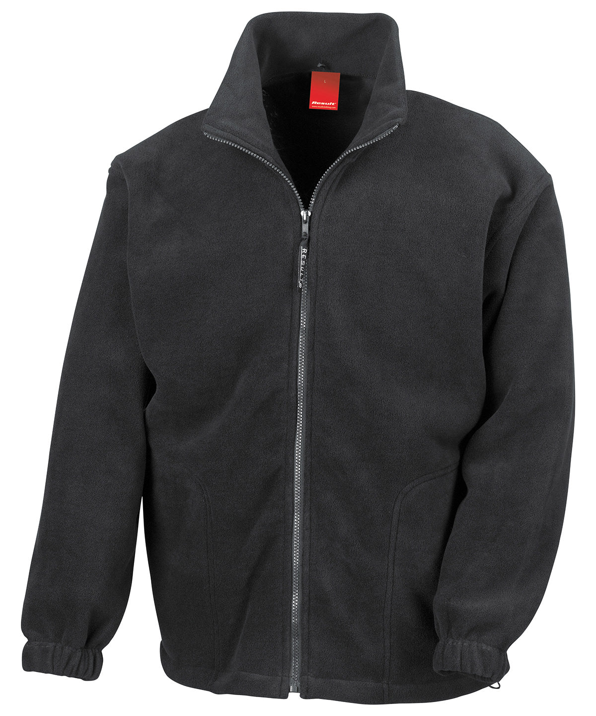 Flíspeysa Result RE36A – Black* – 3XL