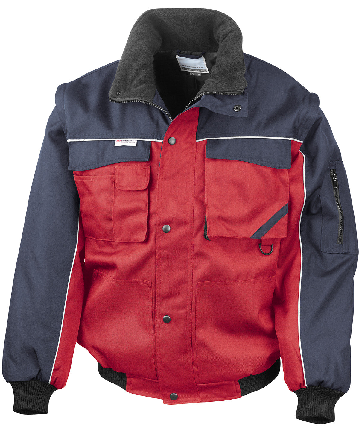Jakki Result Workguard RE71A – Red/Navy – 3XL