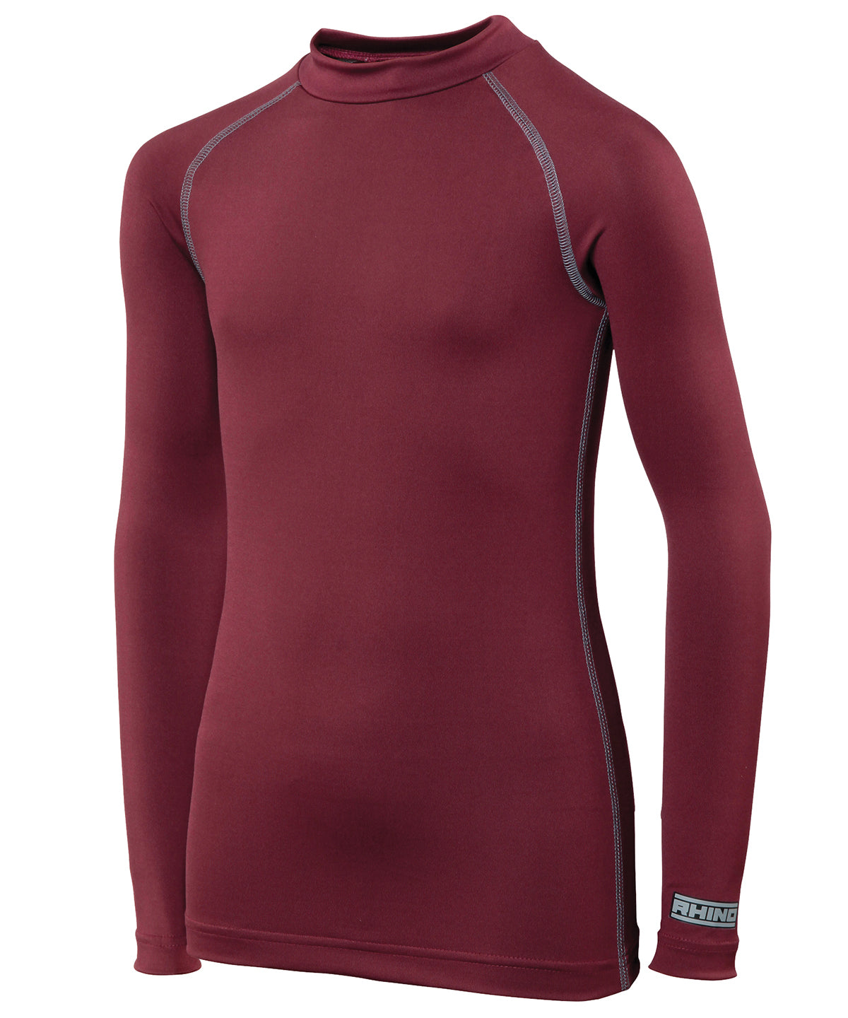 Undirfatnaður Rhino RH01B – Maroon – XS Youth