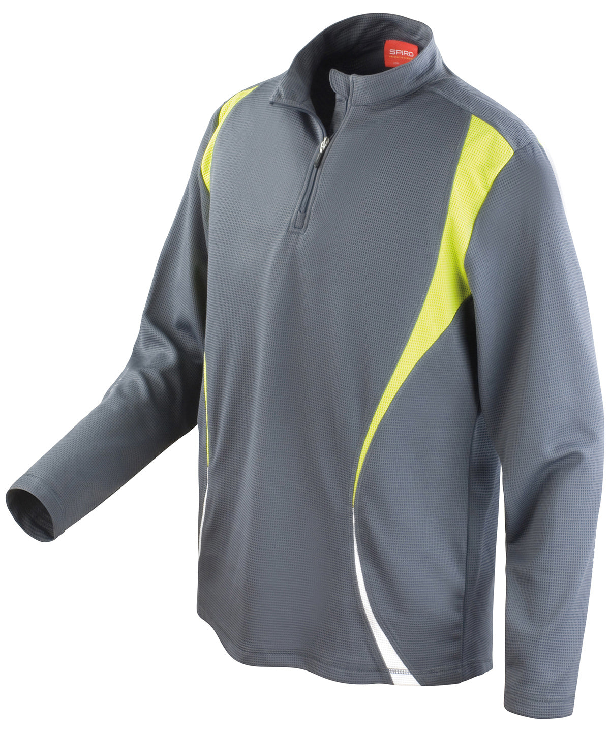 Æfingafatnaður Spiro S178X – Charcoal/Lime/White – 3XL