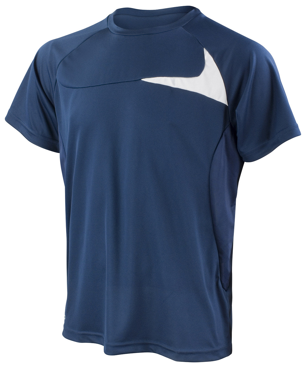 Stuttermabolur Spiro S182M – Navy/White – 4XL