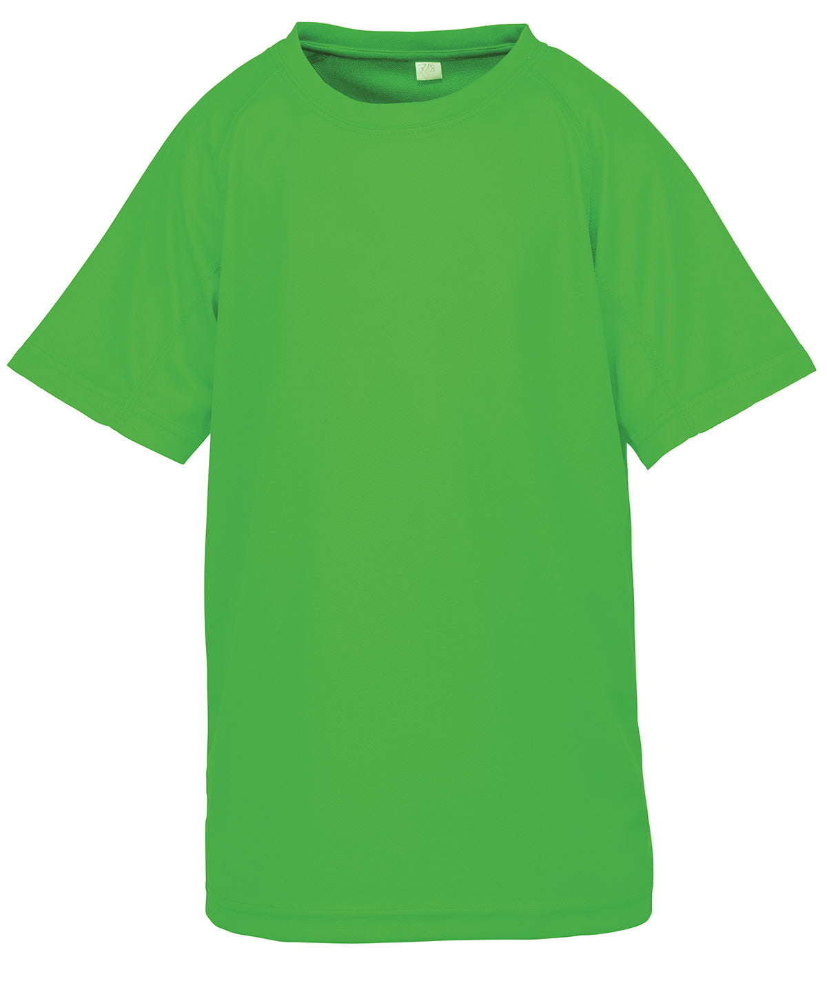 Stuttermabolur Spiro S287J – Flo Green – L