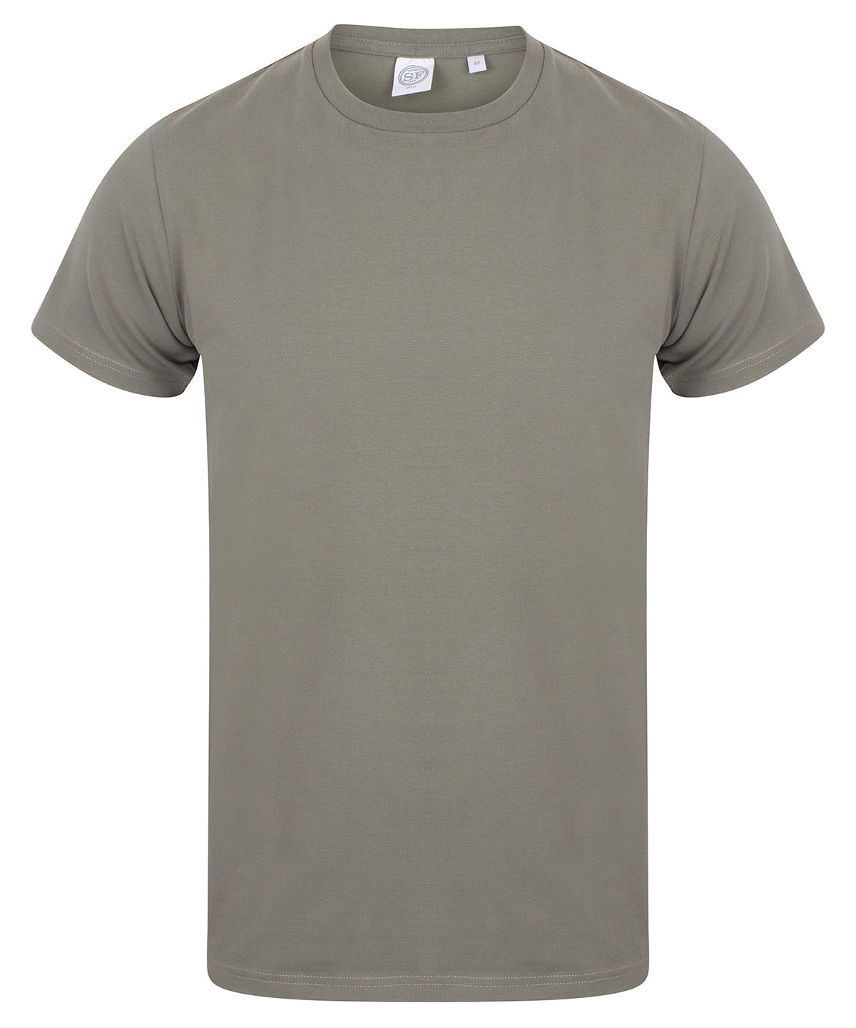 Stuttermabolur SF SF121 – Khaki – 2XL