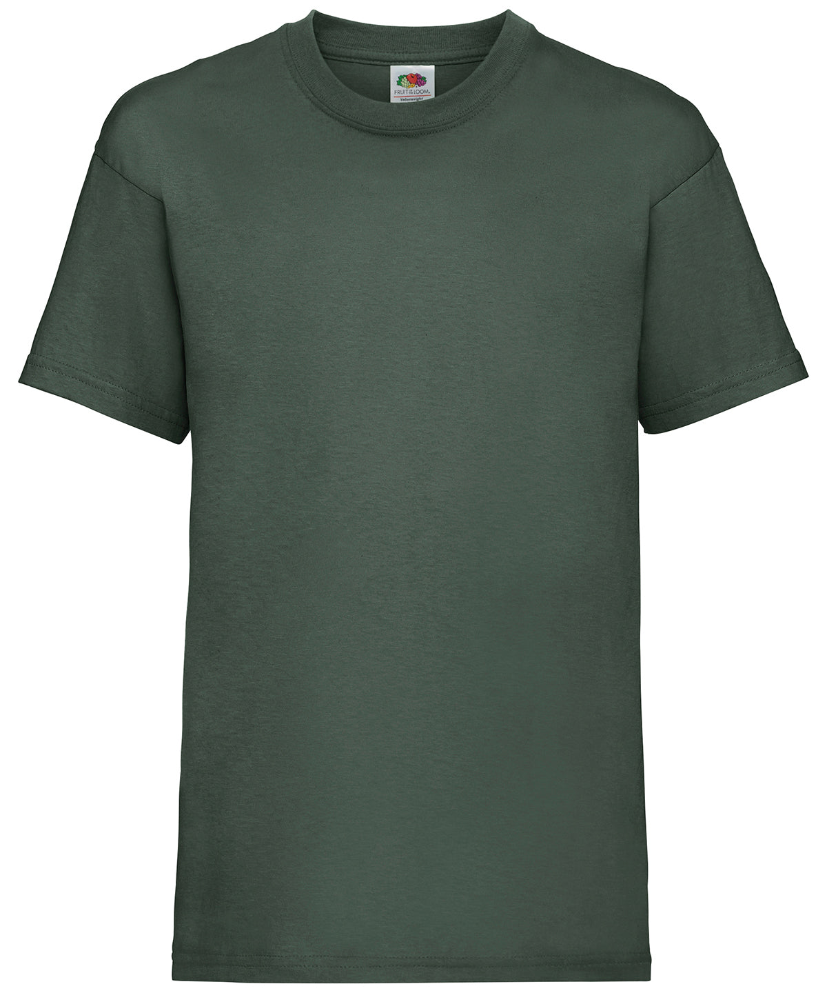 Stuttermabolur Fruit of the Loom SS031 – Bottle Green – 14/15 Years