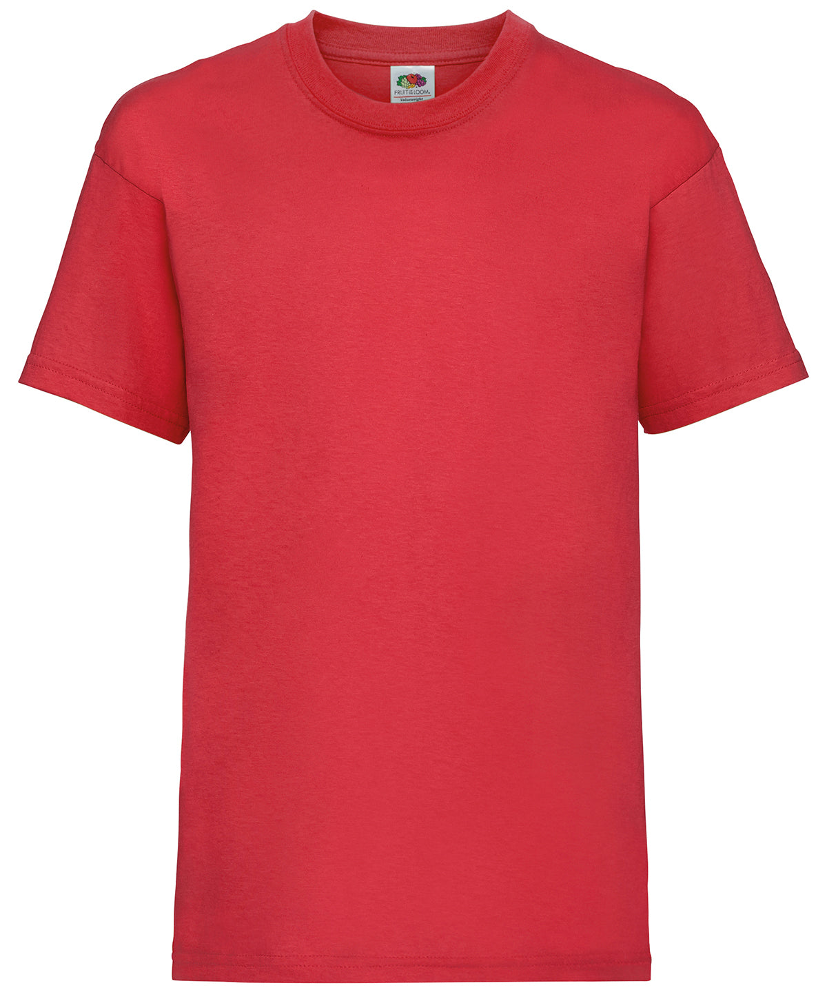 Stuttermabolur Fruit of the Loom SS031 – Red* – 14/15 Years