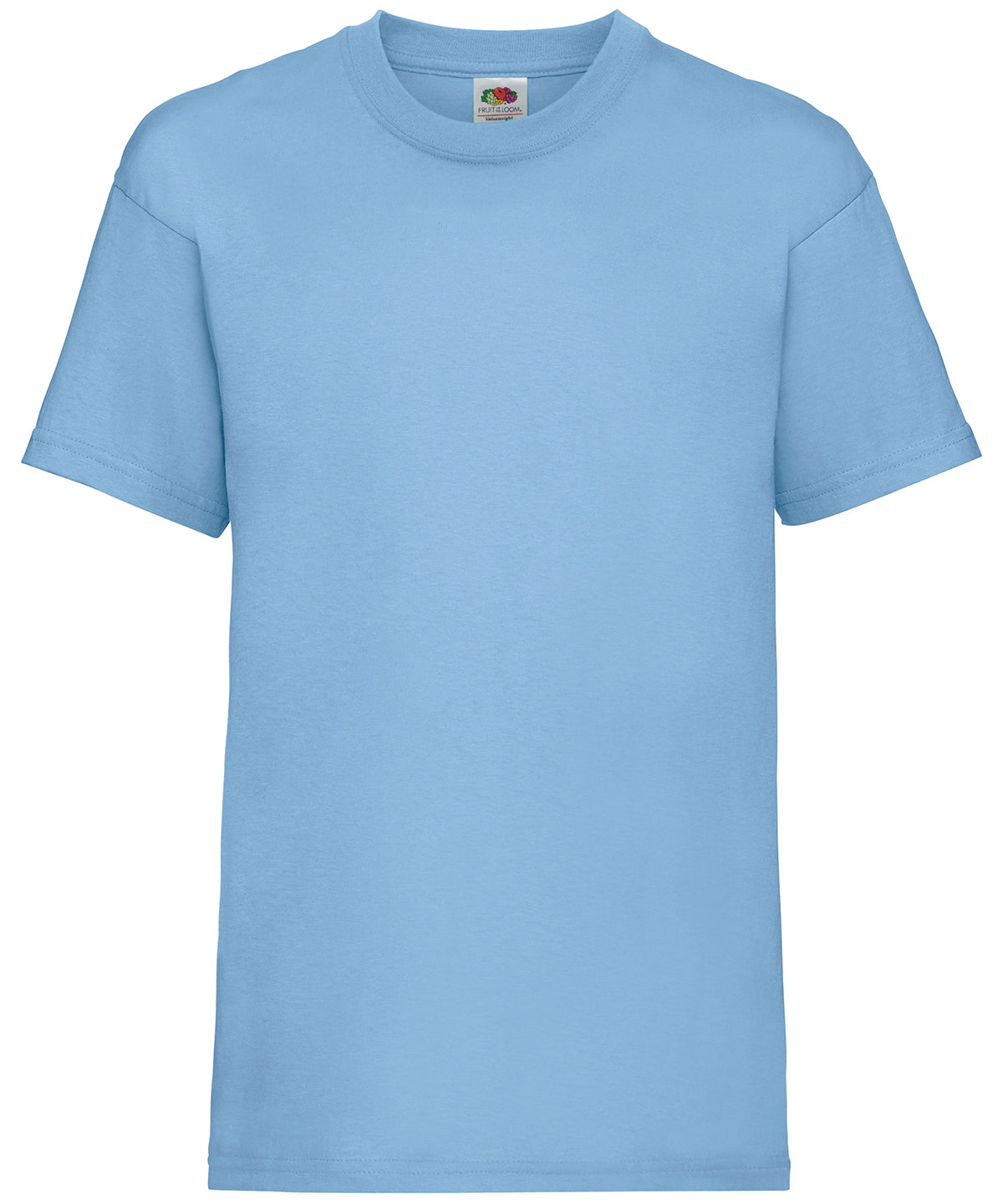 Stuttermabolur Fruit of the Loom SS031 – Sky Blue* – 14/15 Years