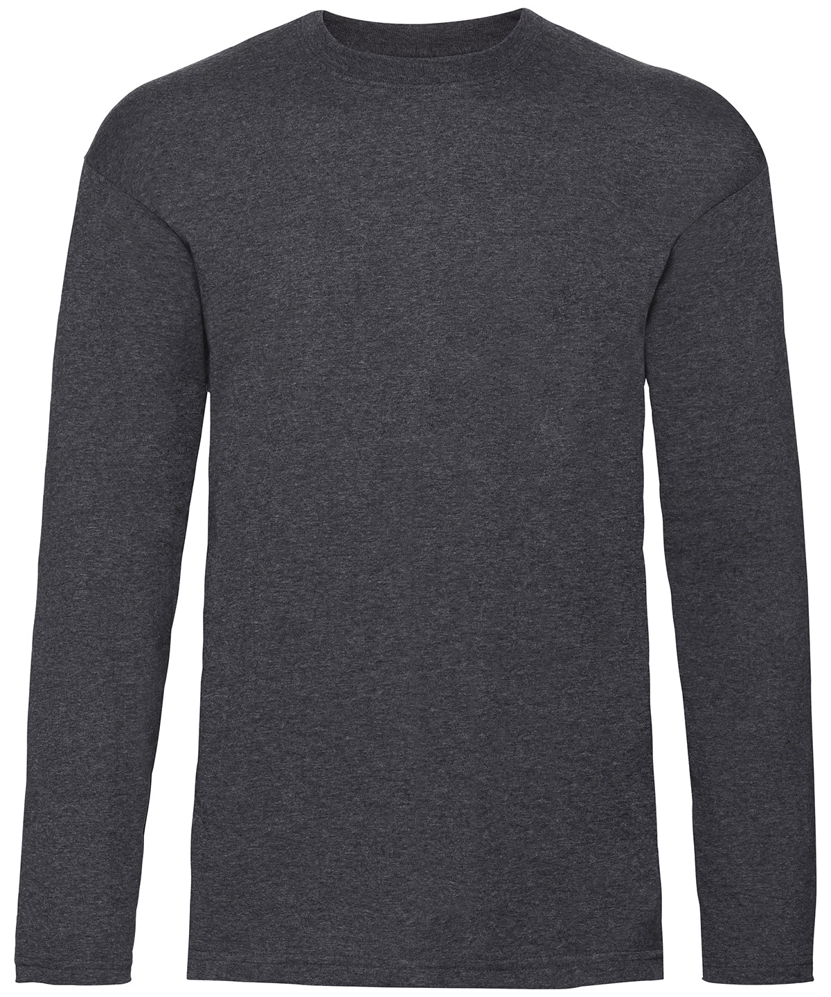 Stuttermabolur Fruit of the Loom SS032 – Dark Heather Grey – 3XL
