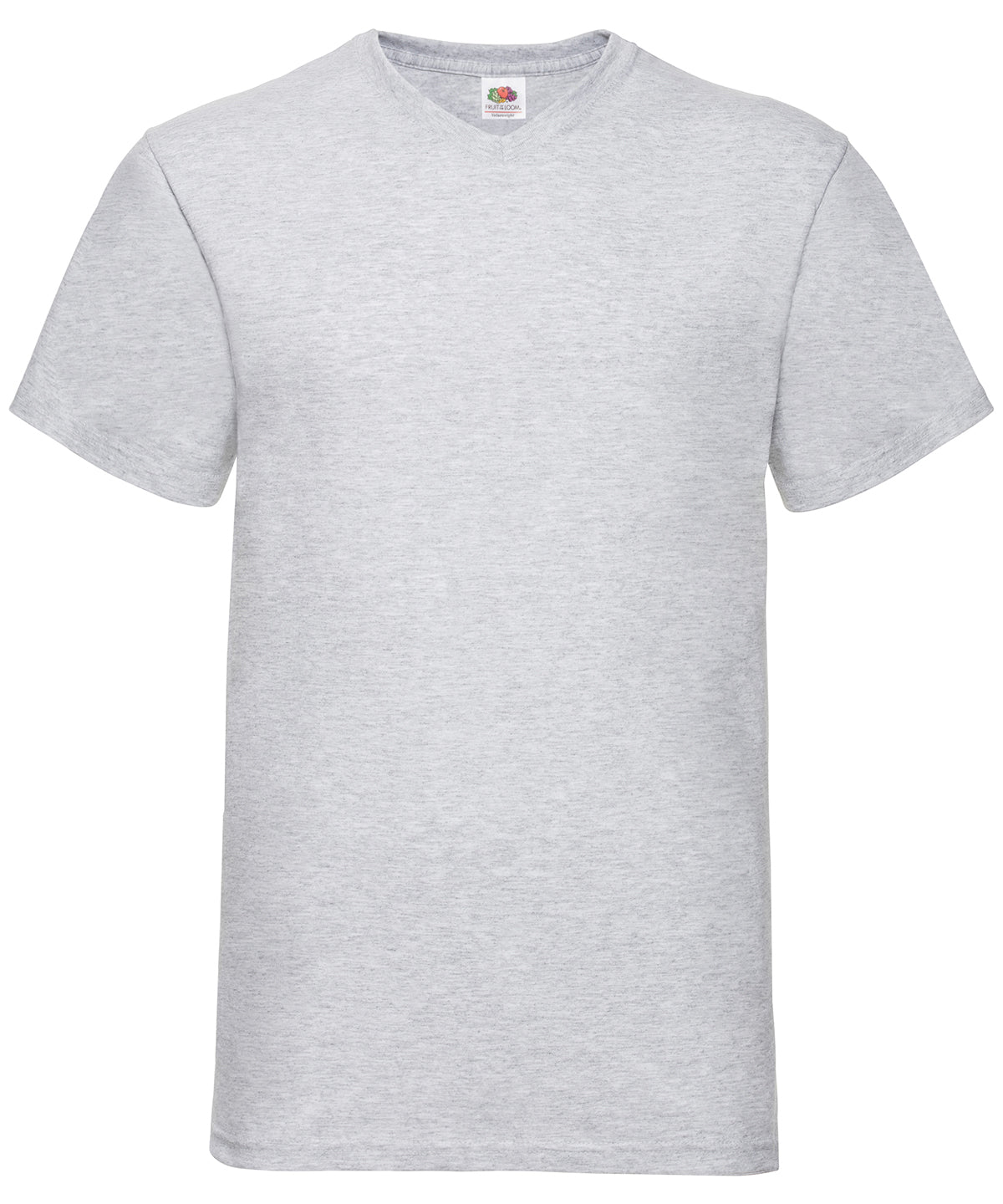 Stuttermabolur Fruit of the Loom SS034 – Heather Grey* – 5XL