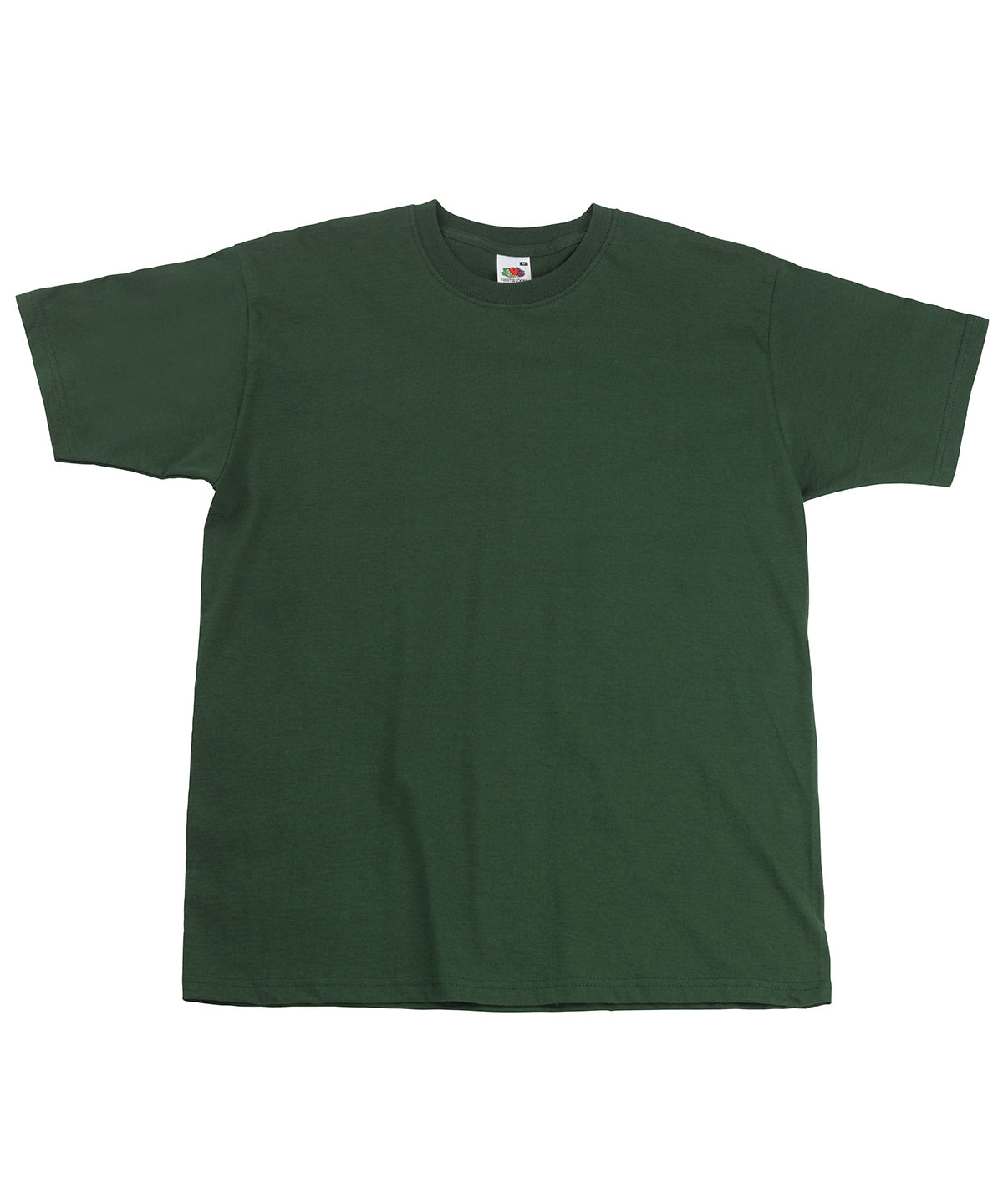 Stuttermabolur Fruit of the Loom SS044 – Bottle Green – 3XL