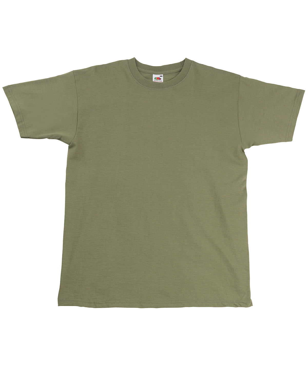 Stuttermabolur Fruit of the Loom SS044 – Classic Olive – 3XL