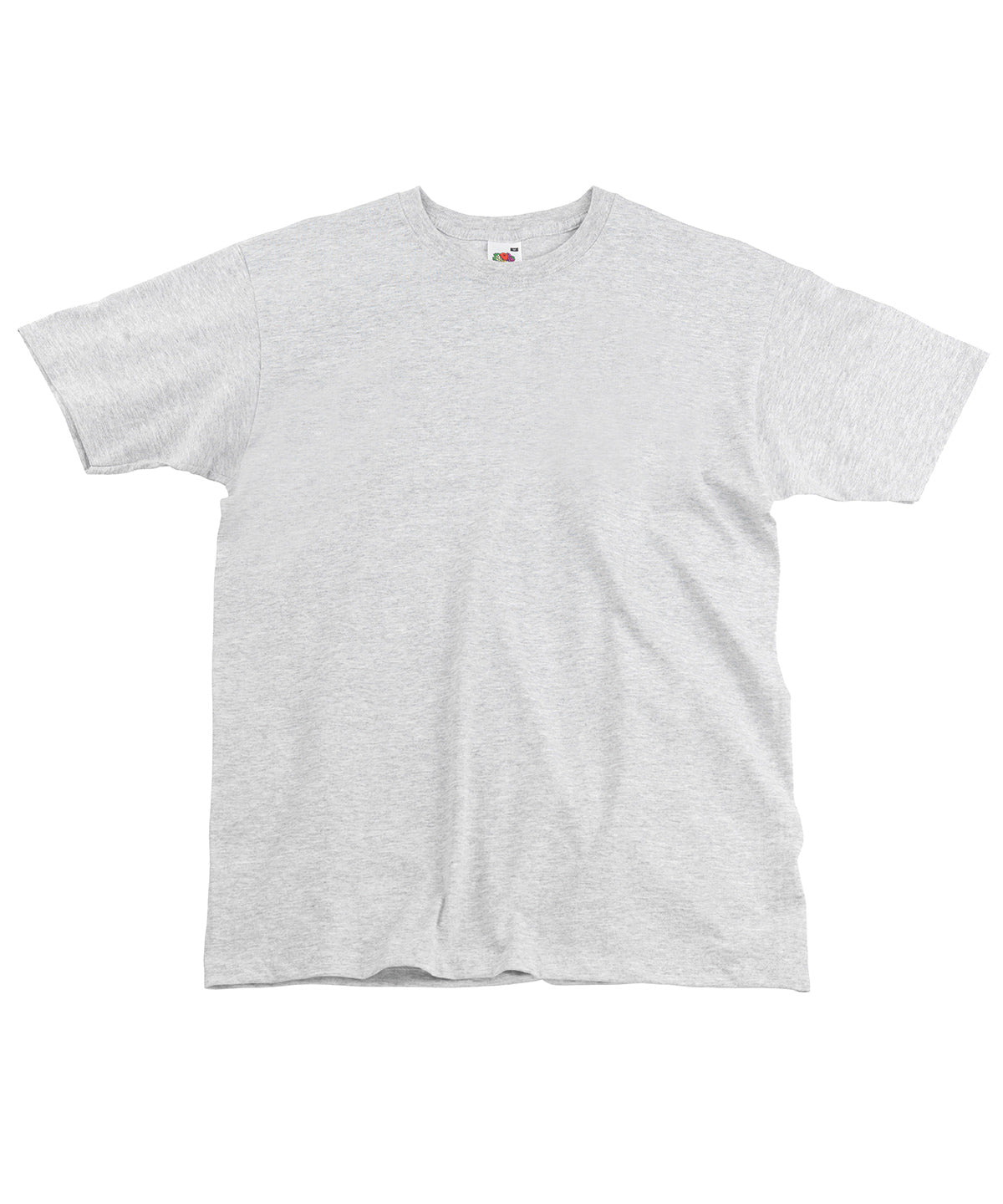Stuttermabolur Fruit of the Loom SS044 – Heather Grey* – 5XL