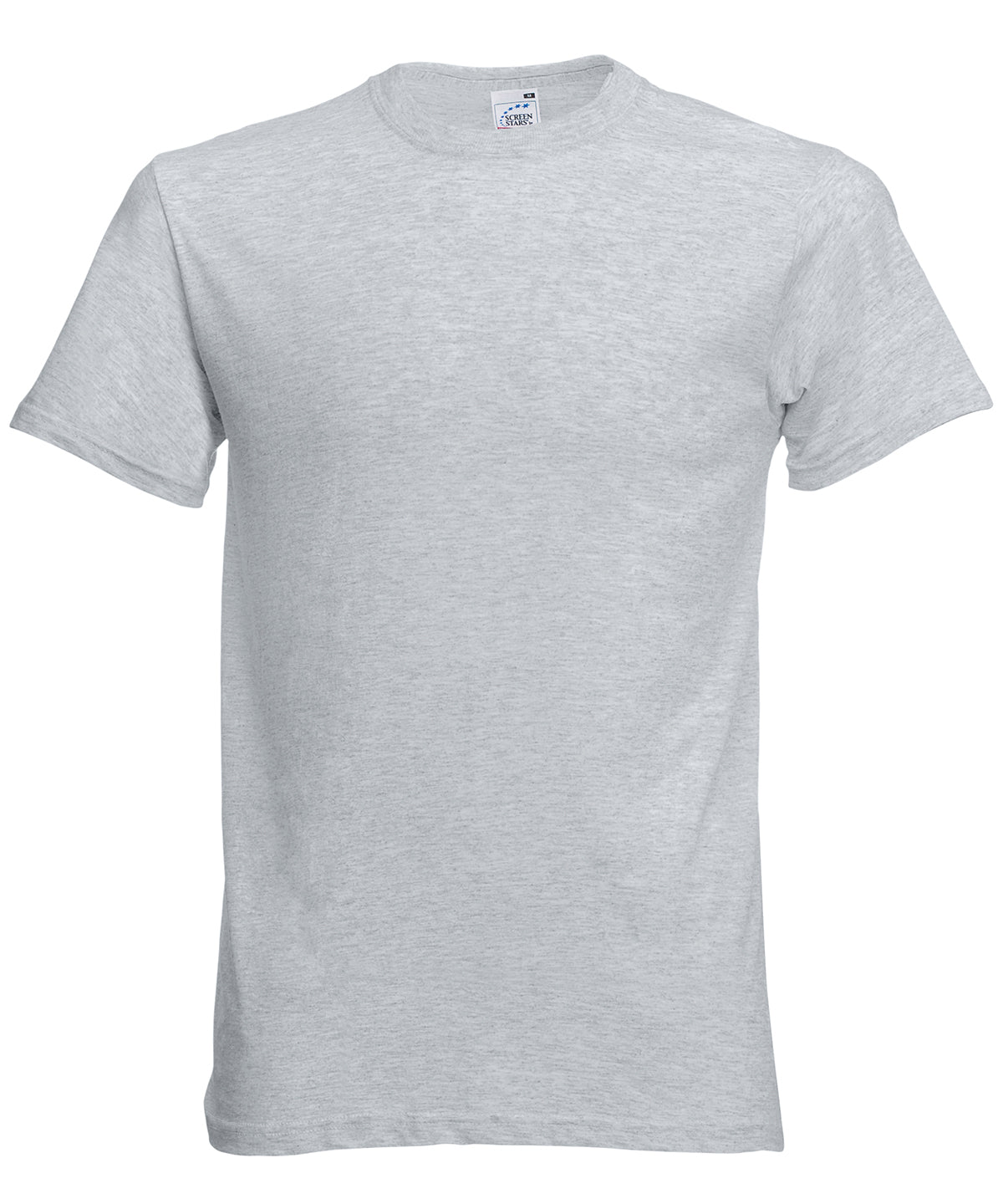 Stuttermabolur Fruit of the Loom SS048 – Heather Grey* – 5XL