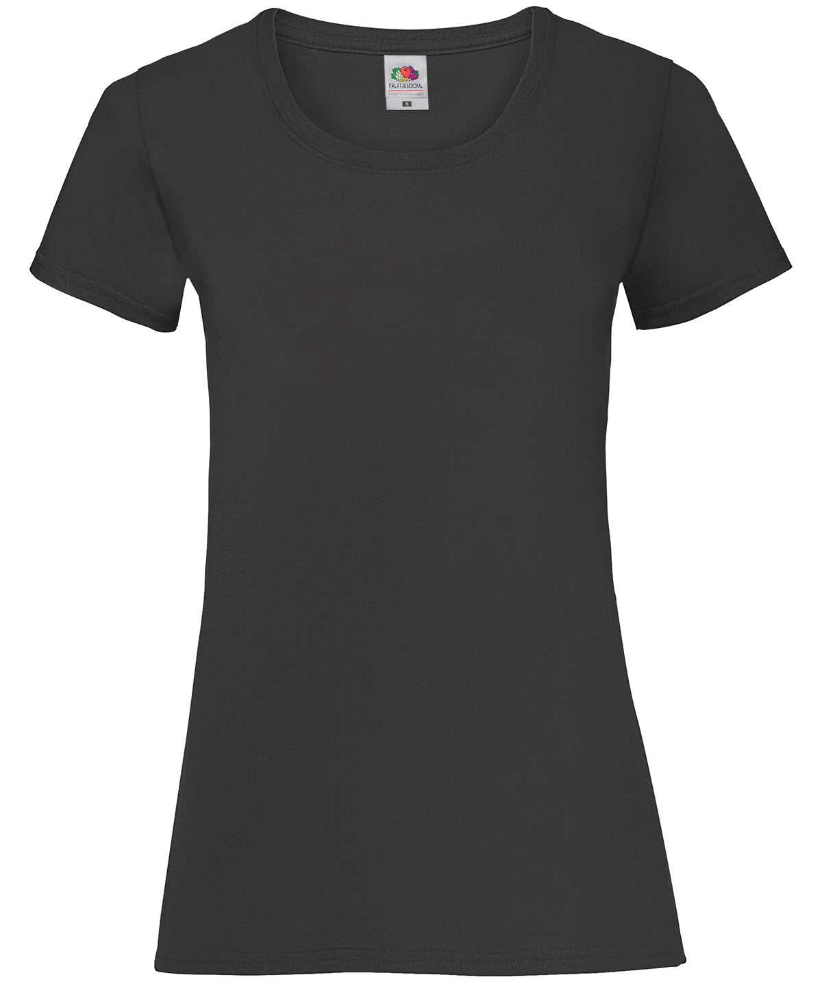 Stuttermabolur Fruit of the Loom SS050 – Svartur – 2XL