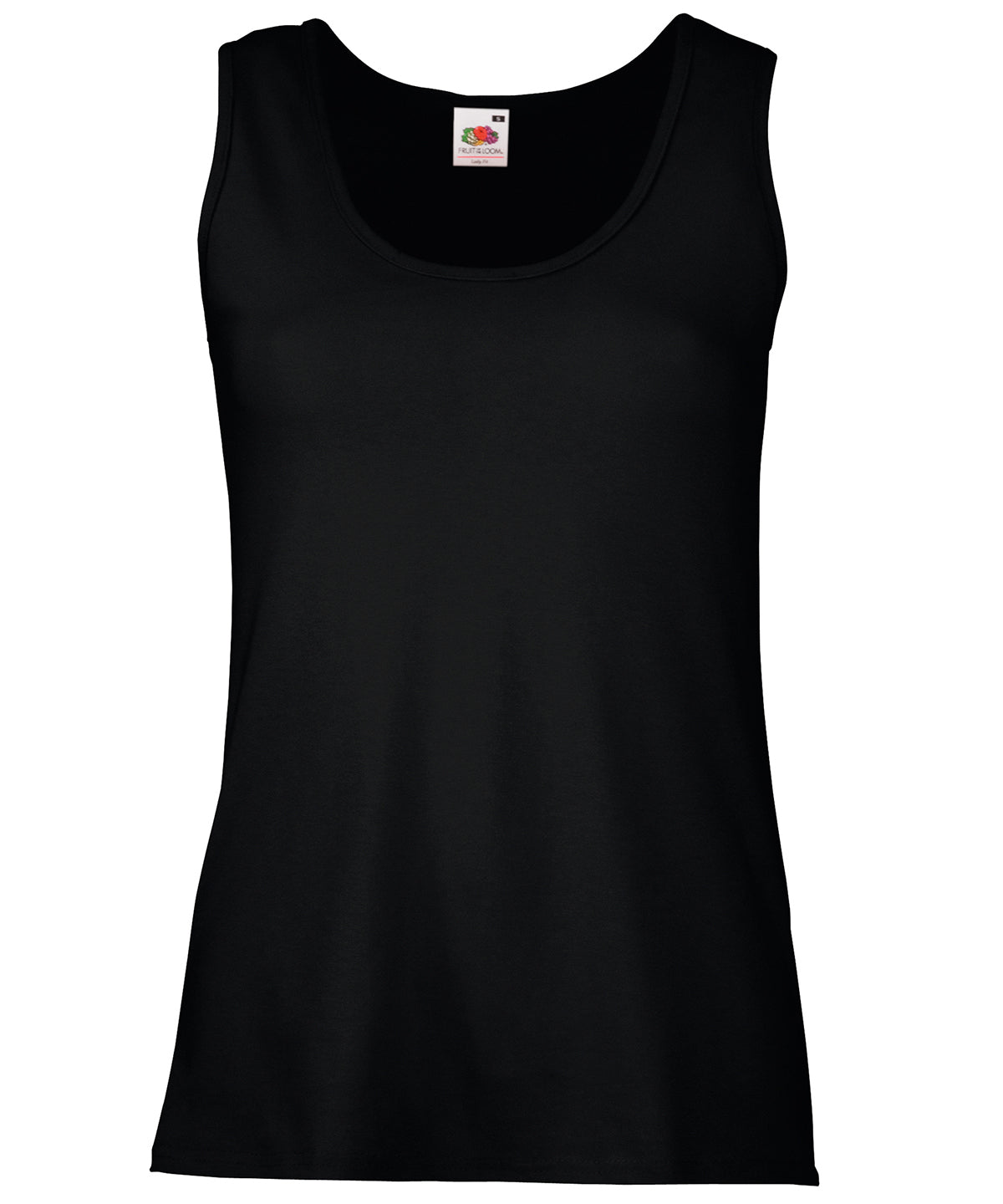 Ermalaus bolur Fruit of the Loom SS051 – Svartur – 2XL
