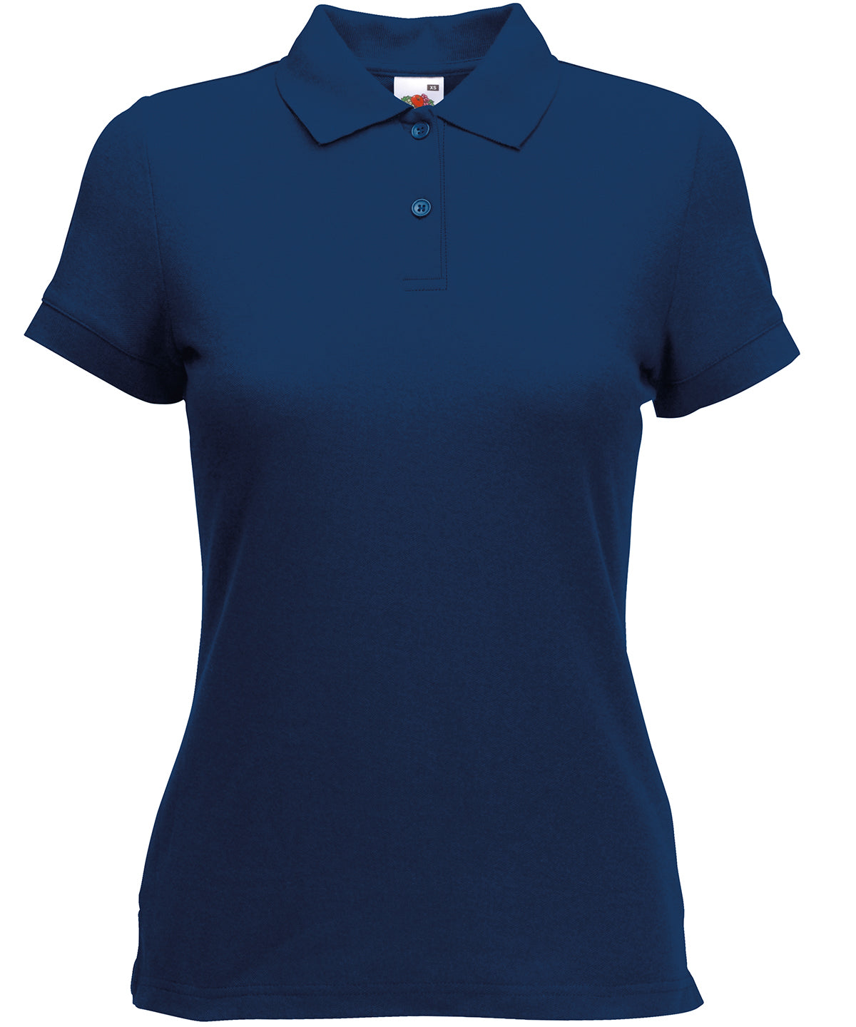 Pólóbolur Fruit of the Loom SS212 – Dökkblár – 2XL