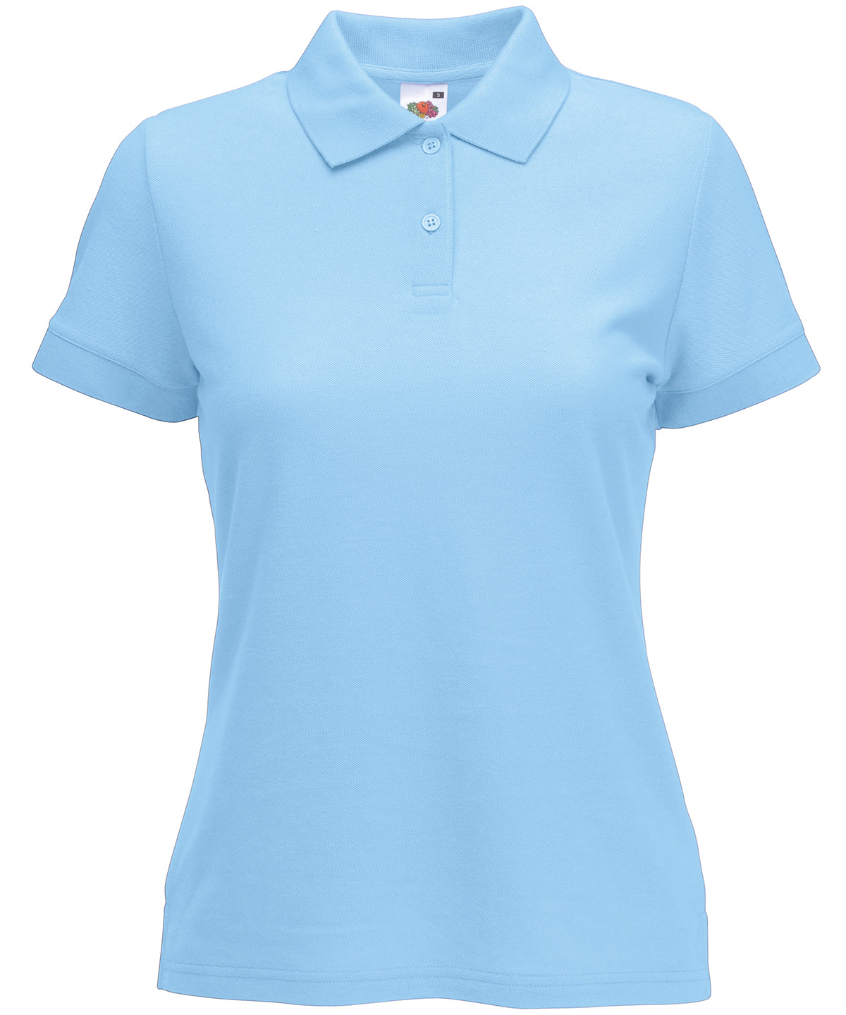 Pólóbolur Fruit of the Loom SS212 – Himinblár – 2XL