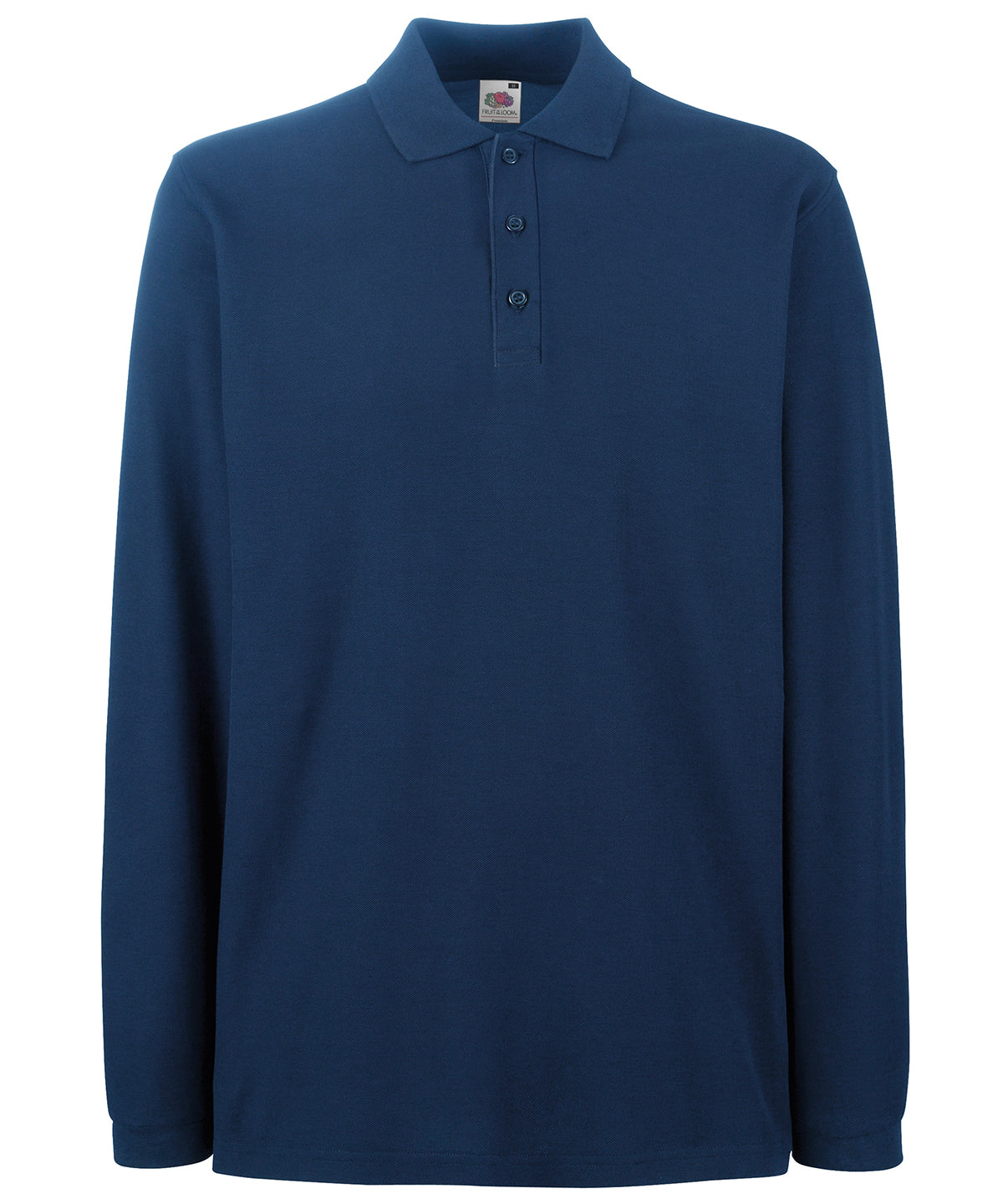 Pólóbolur Fruit of the Loom SS258 – Dökkblár – 3XL
