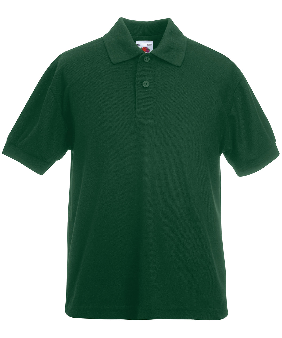Pólóbolur Fruit of the Loom SS417 – Bottle Green – 14/15 Years