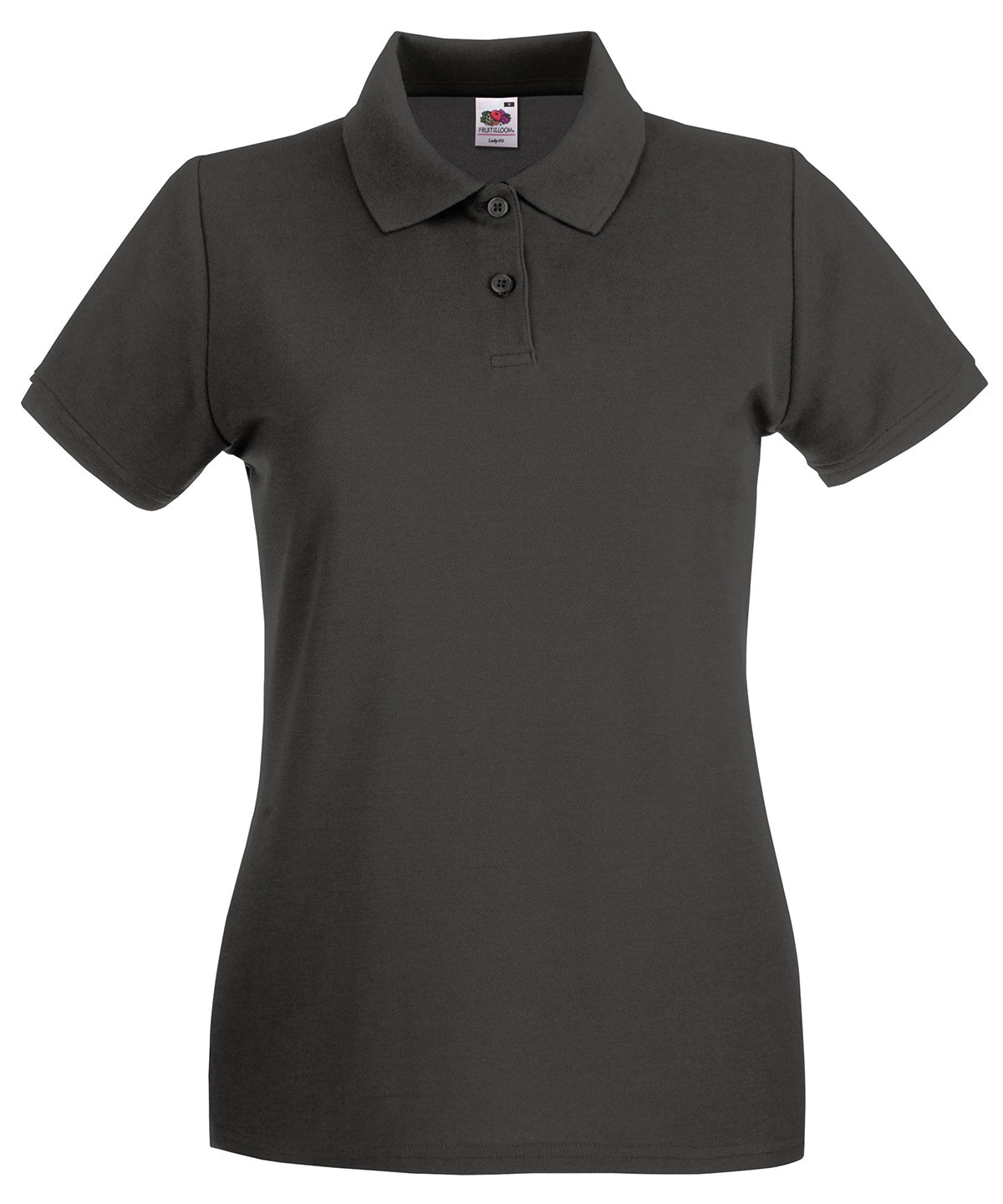 Pólóbolur Fruit of the Loom SS505 – Light Graphite – 2XL