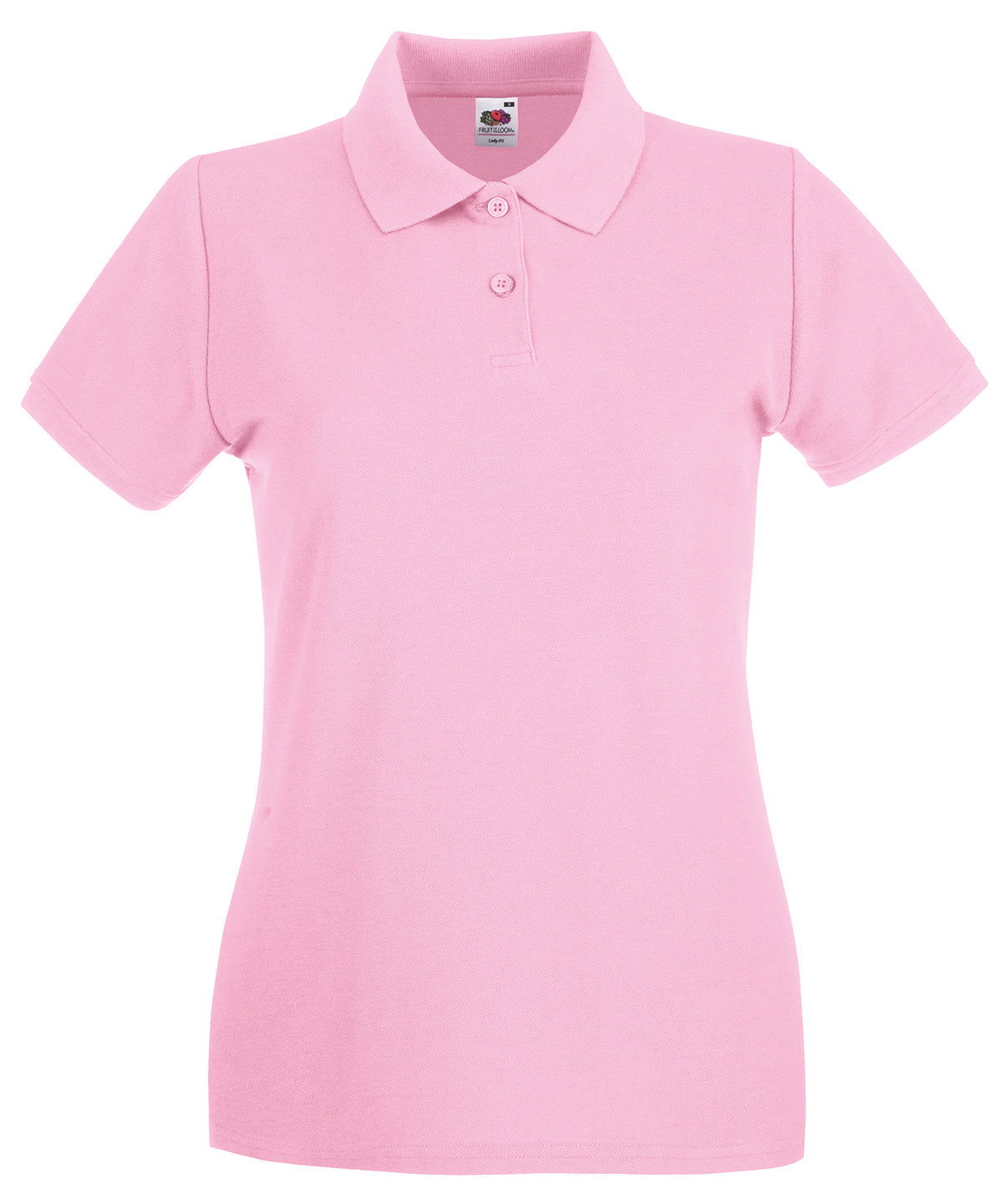 Pólóbolur Fruit of the Loom SS505 – Light Pink – 2XL