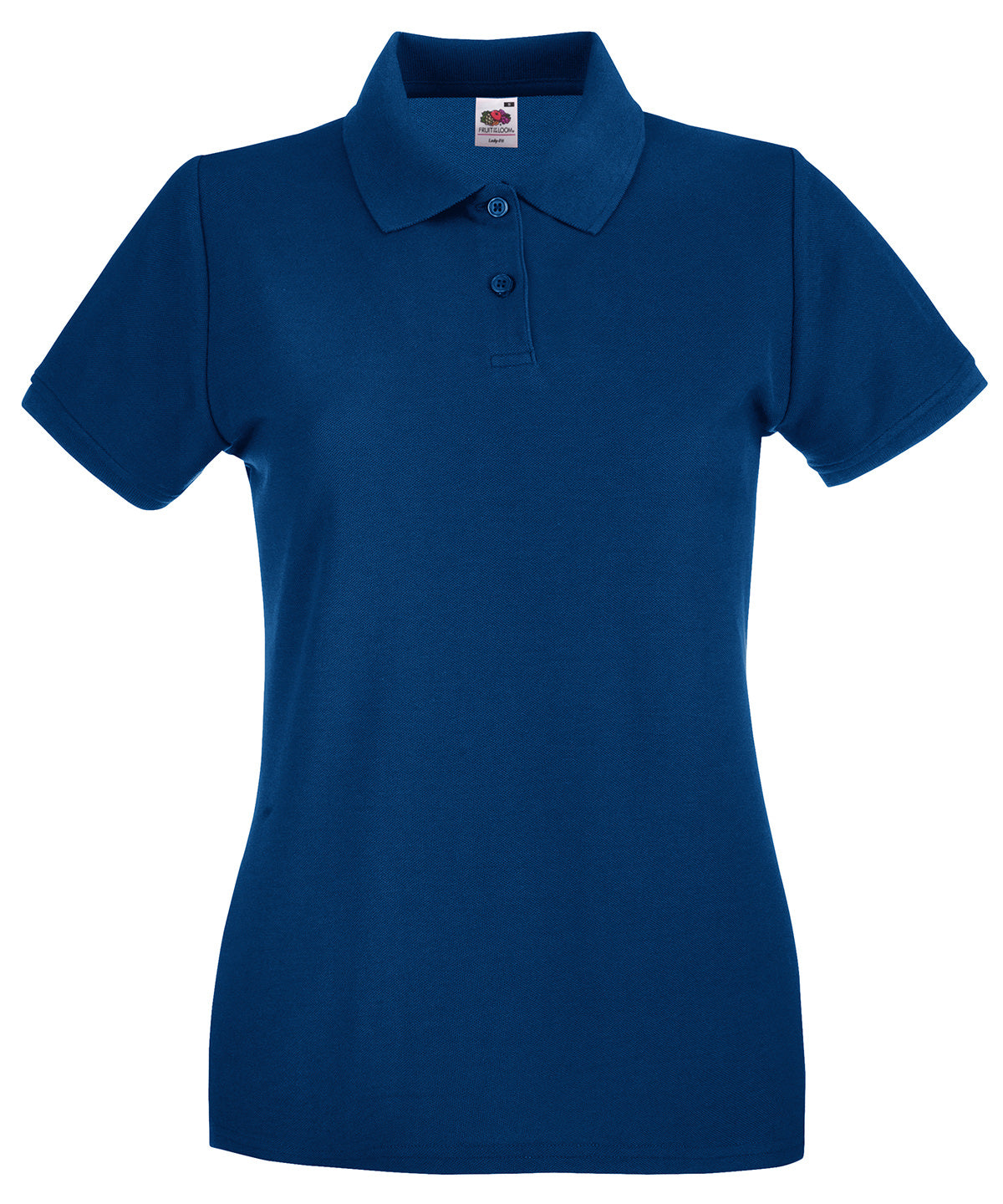 Pólóbolur Fruit of the Loom SS505 – Dökkblár – 2XL