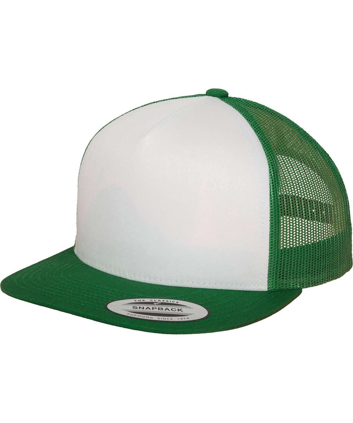 Derhúfa Flexfit by Yupoong YP011 – Kelly/White/Kelly – One size