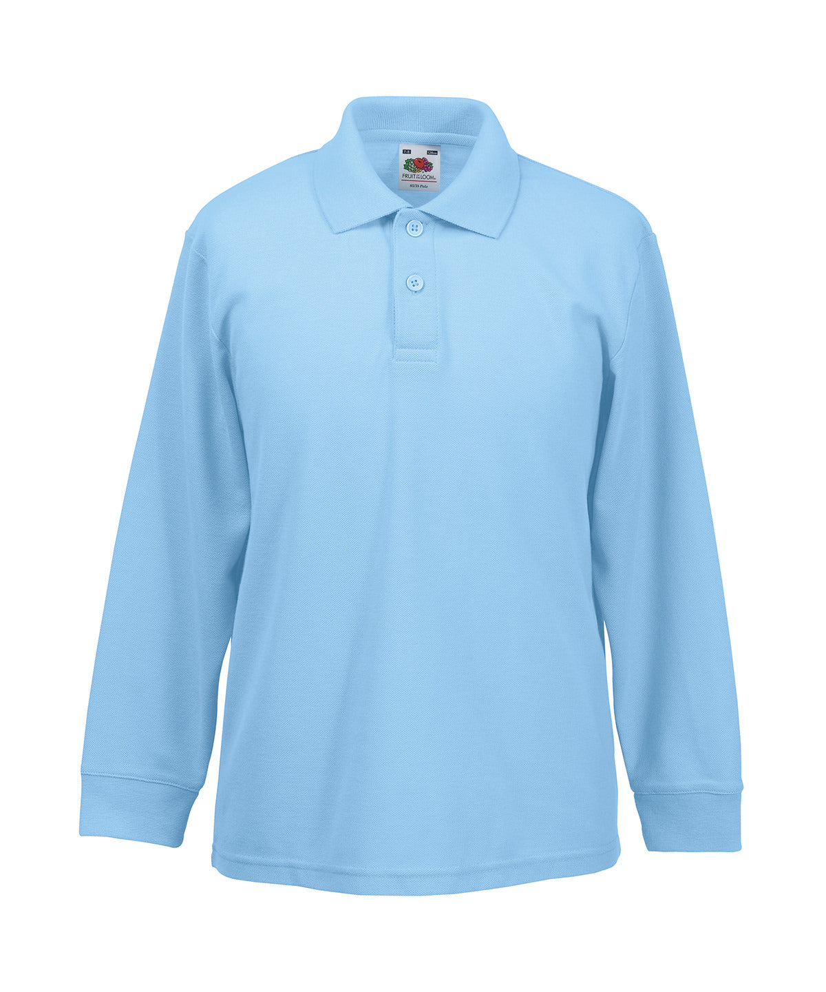 Pólóbolur Fruit of the Loom SS320 – Sky – 14/15 Years