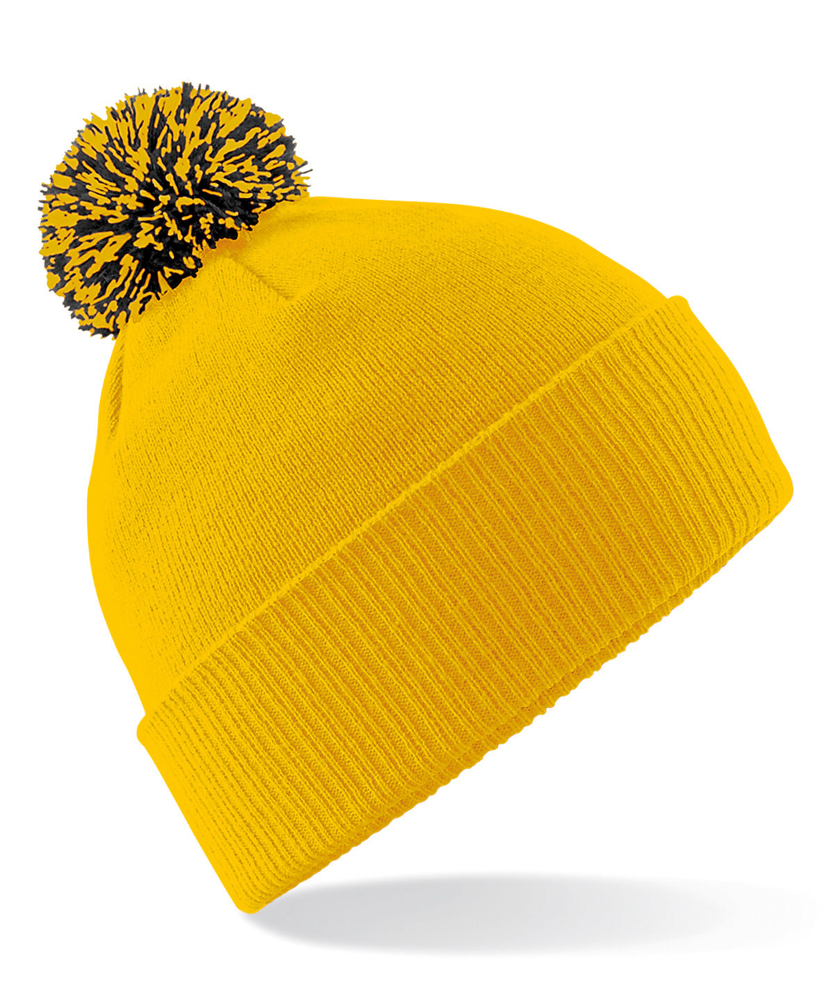 Húfa Beechfield BC450 – Gold/Black – One size