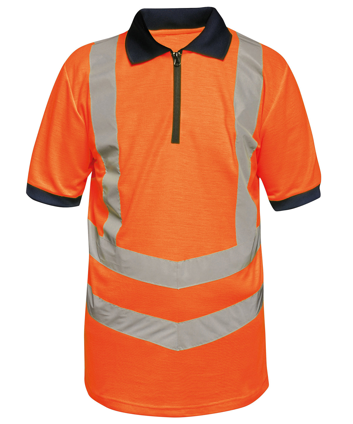 Pólóbolur Regatta High Visibility RG389 – Orange/Navy – XL