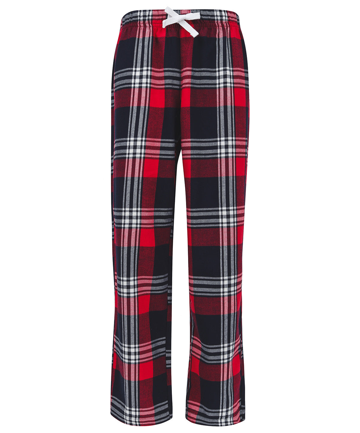 Þægindabuxur SF SM083 – Red/Navy Check – 13 Years